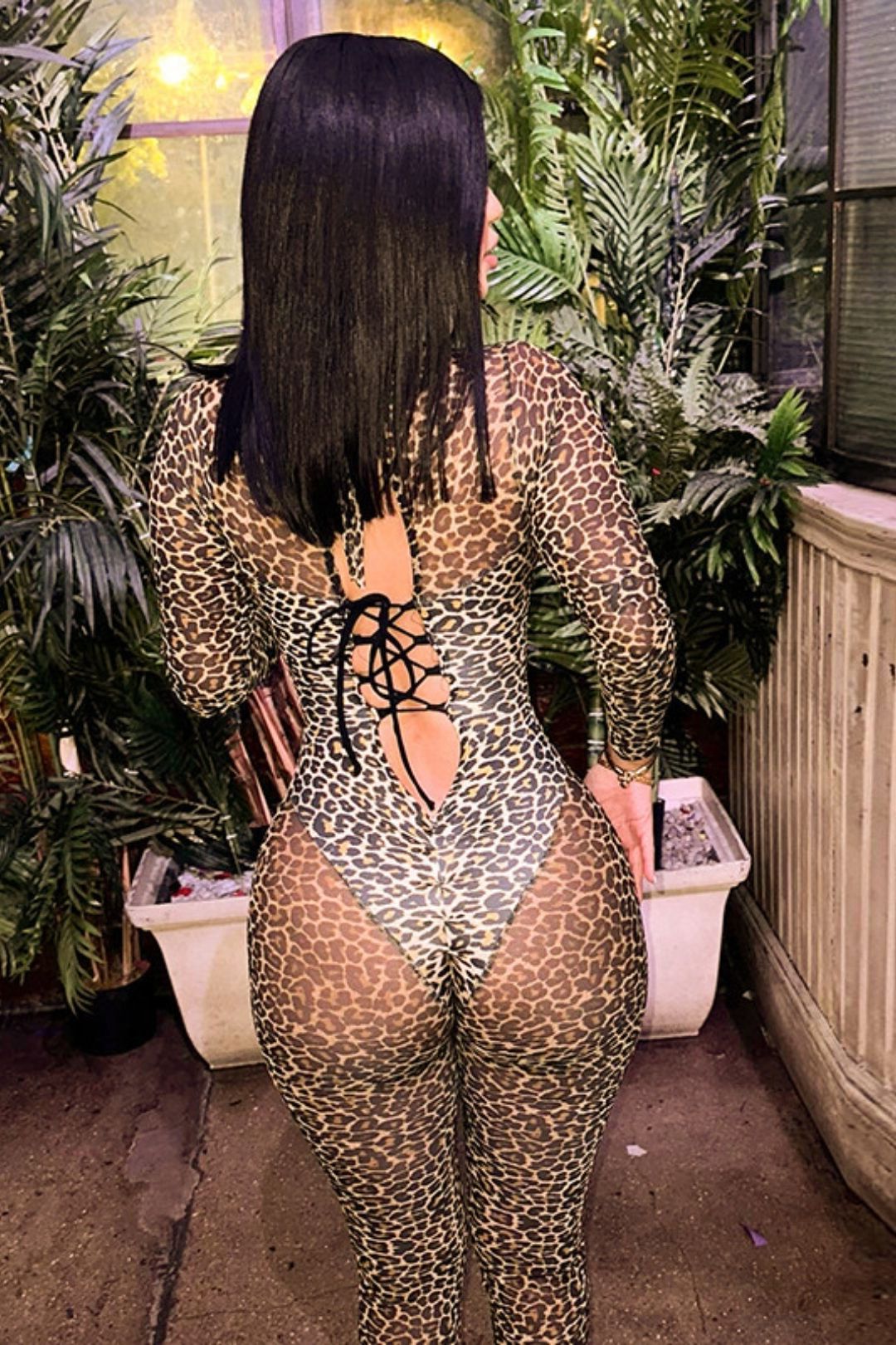 Jumpsuit Slim Long Sleeve Sexy