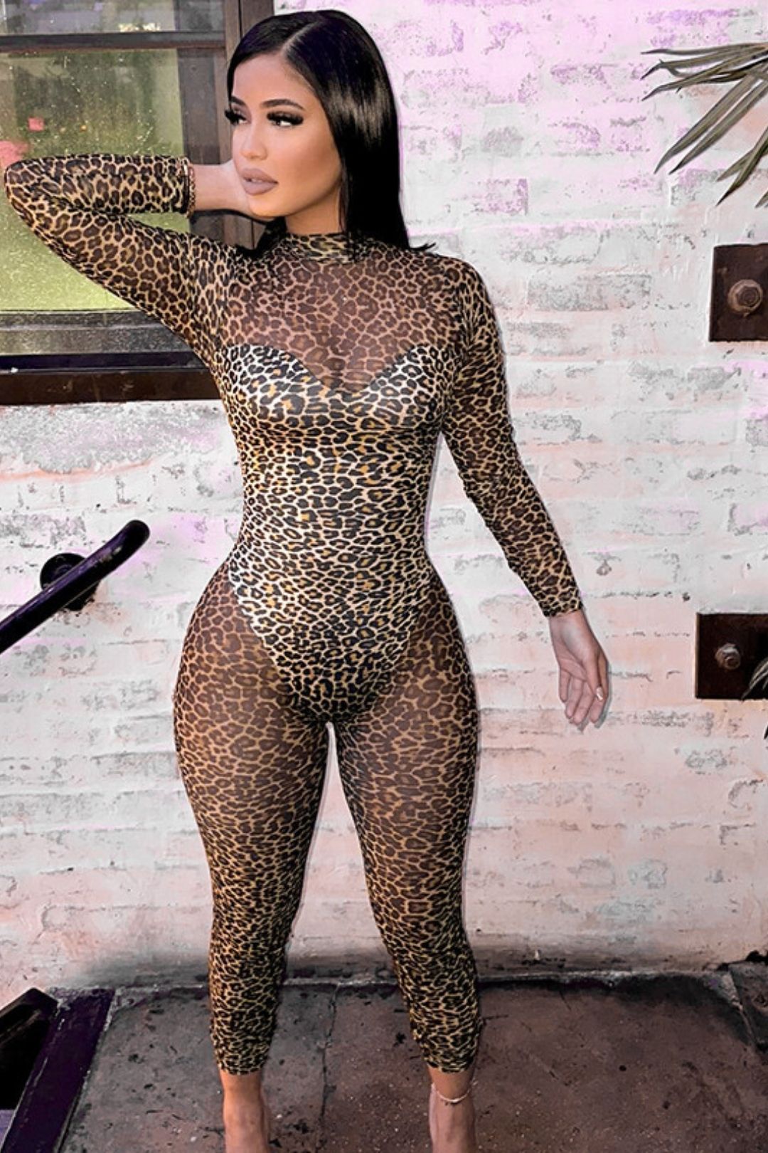 Jumpsuit Slim Long Sleeve Sexy