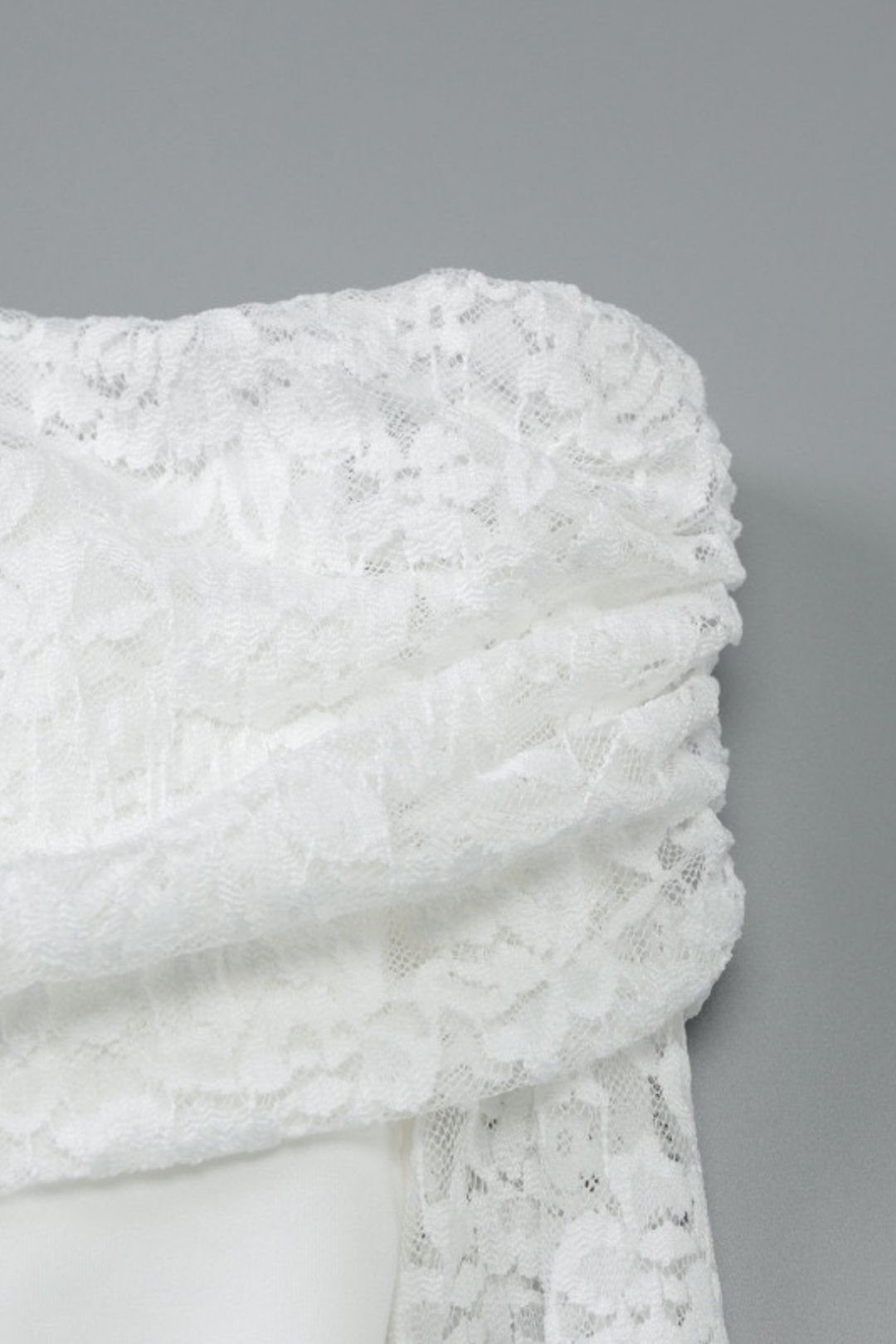 Sexy Slim One Shoulder Lace Splicing Long Sleeve Dress