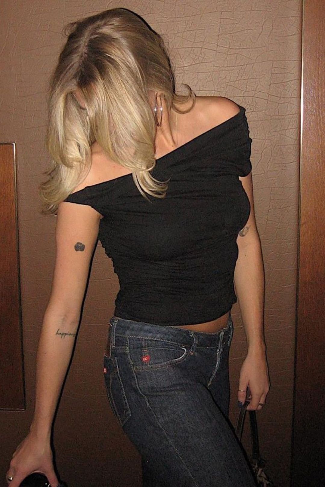 Slim Pleated Irregular T-shirt Tops