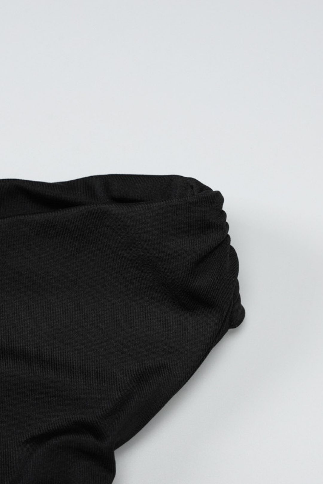 Slim Pleated Irregular T-shirt Tops