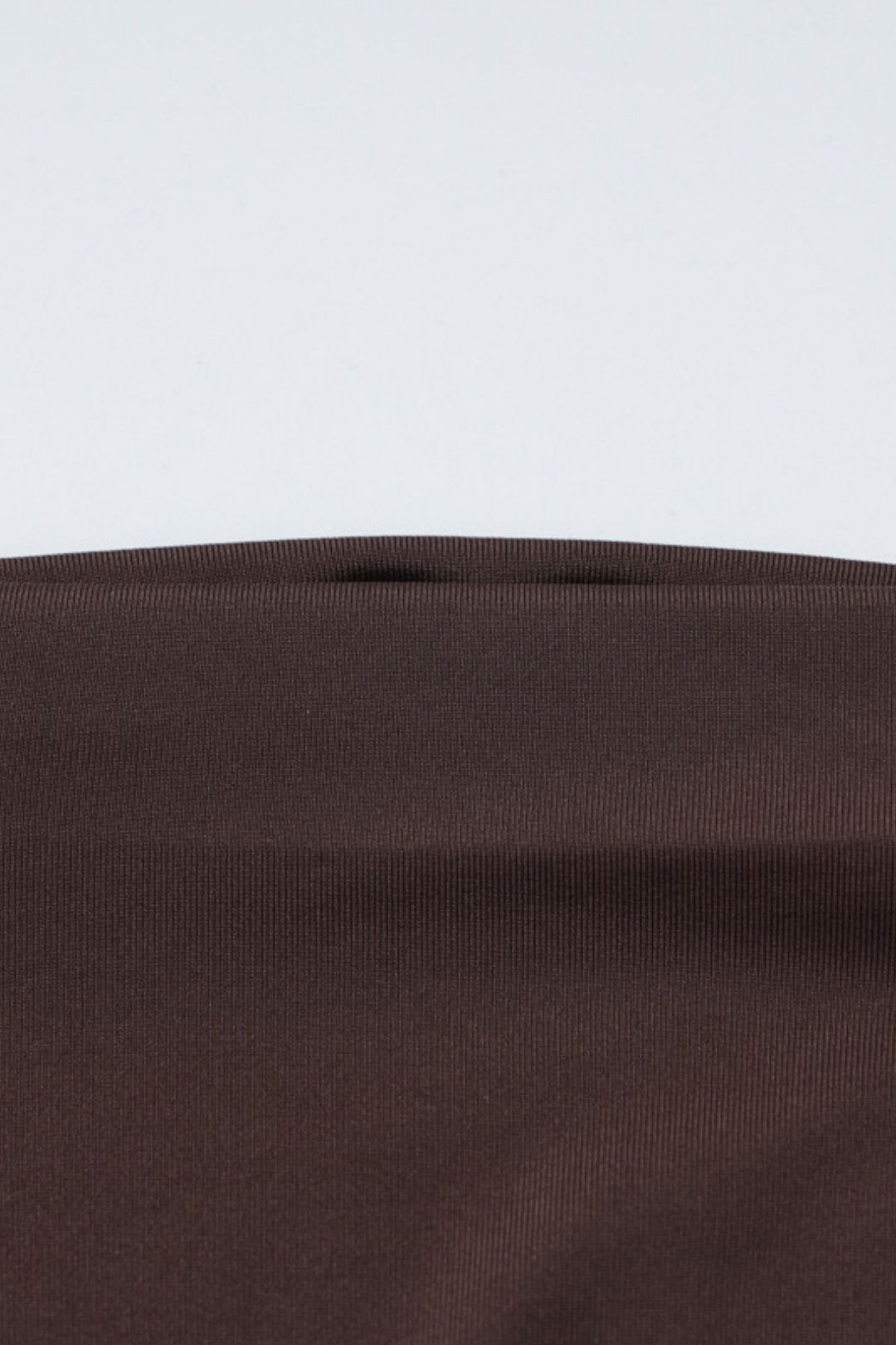 Slim Round Neck Gathered Hip Sleeveless Dress