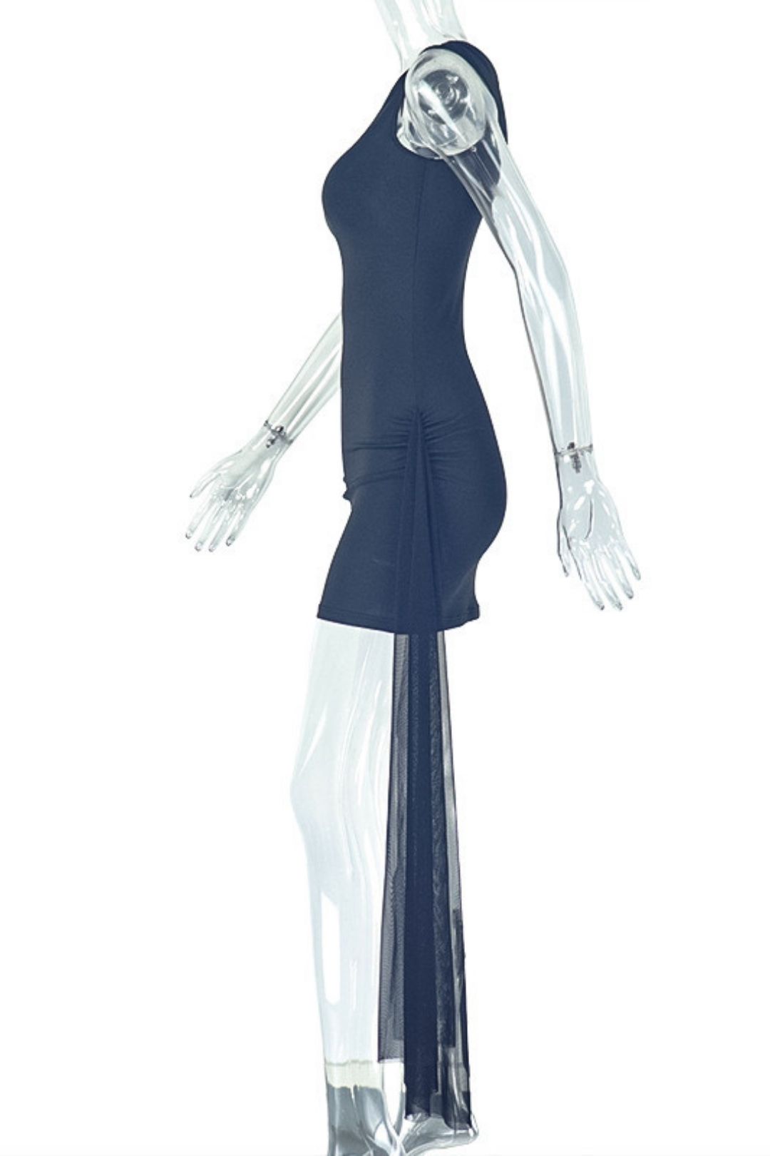 Hip Skirt Versatile Oblique Shoulder Slim Short Dress