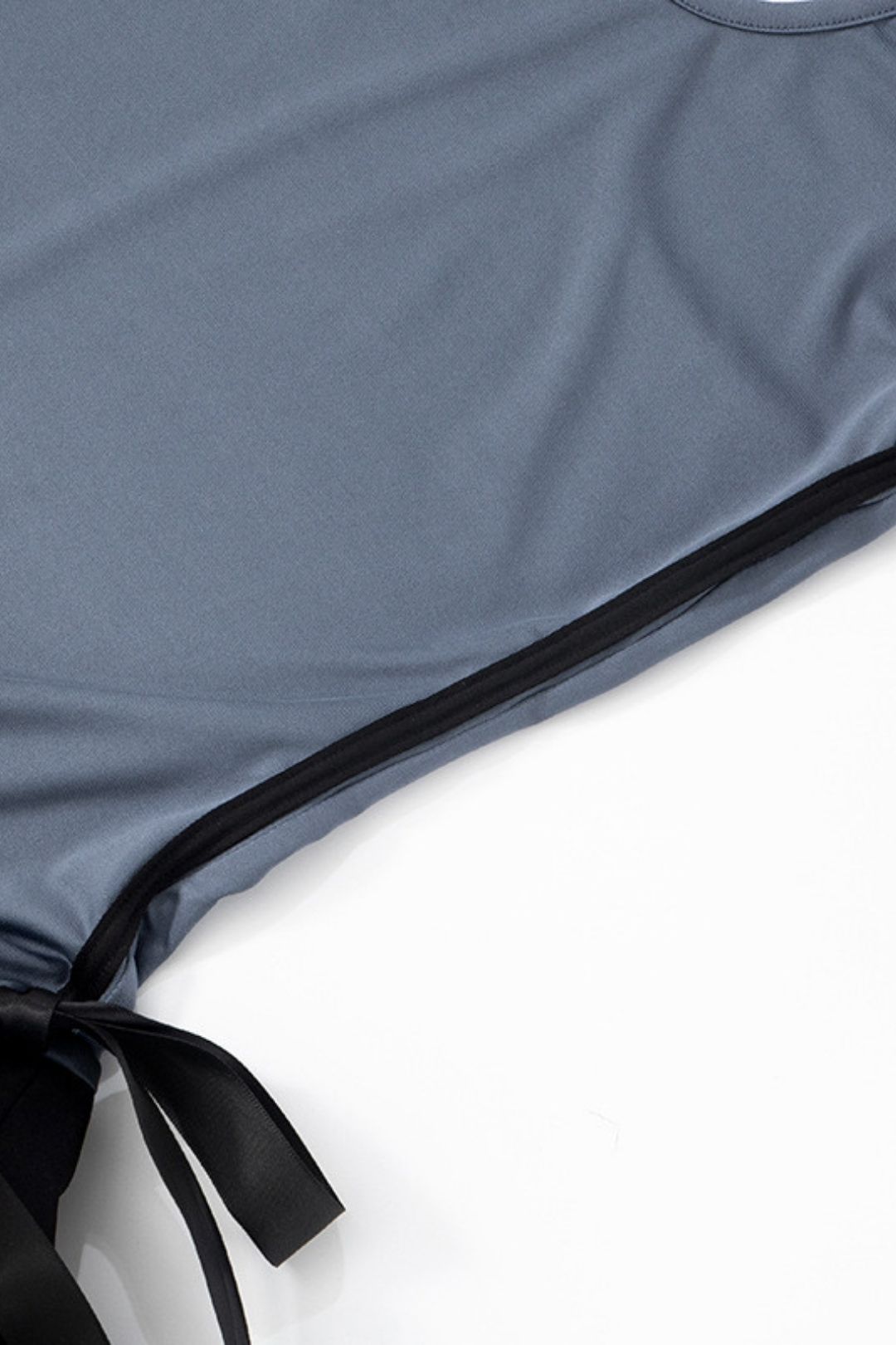 Stitching Sleeveless Sling Bow Flower Bud Dress