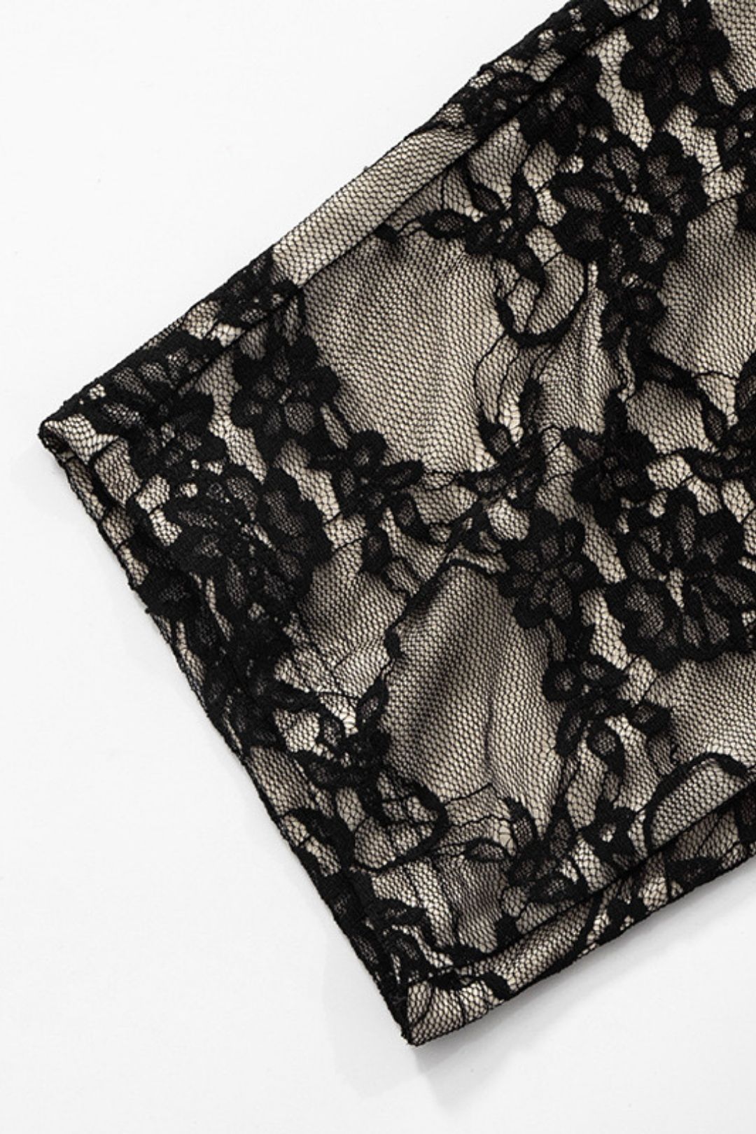 Lace Bow Tight Jumpsuit Shorts