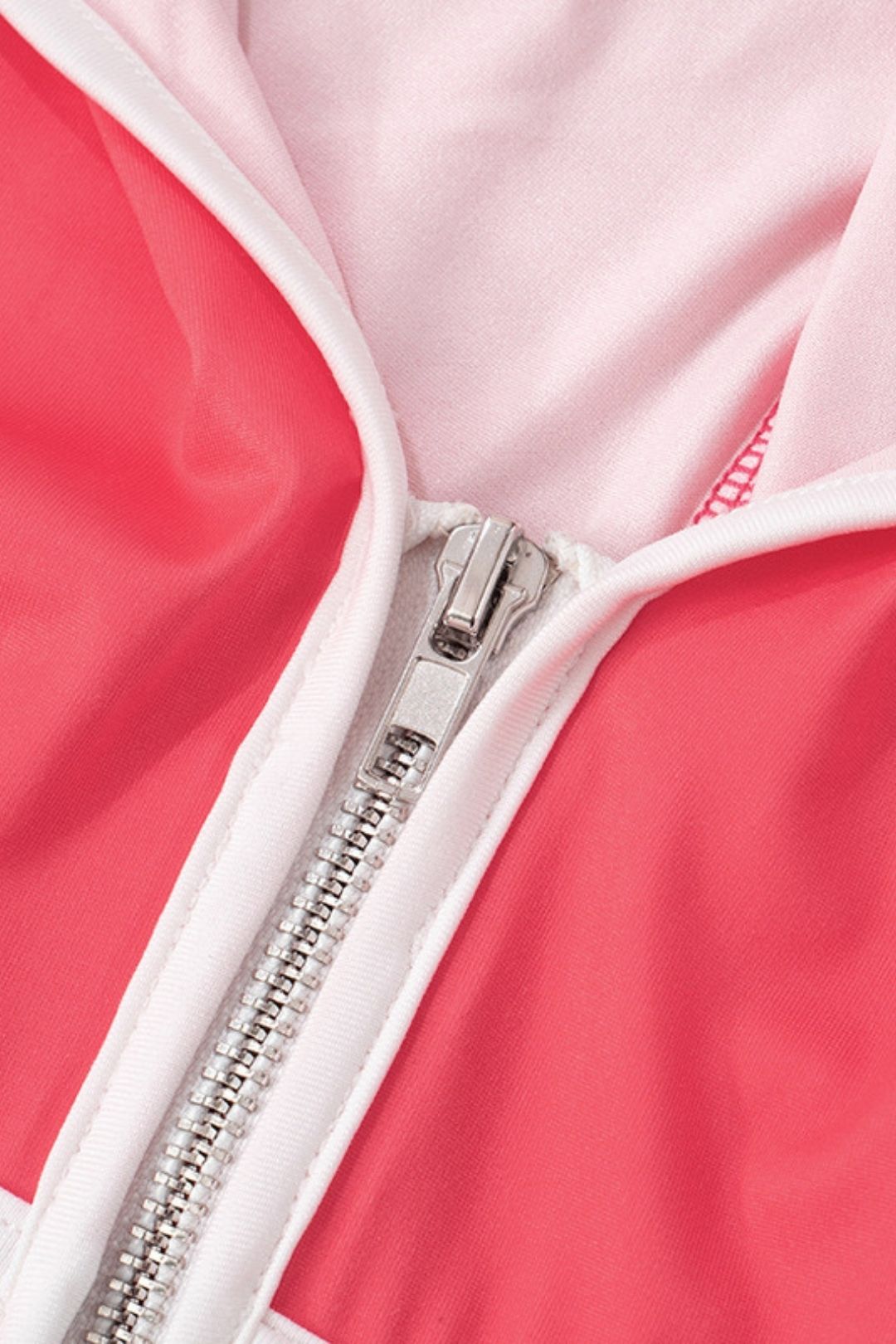 Short-sleeved Fashion Zipper Hooded Hip-wrapped Short Jumpsuit