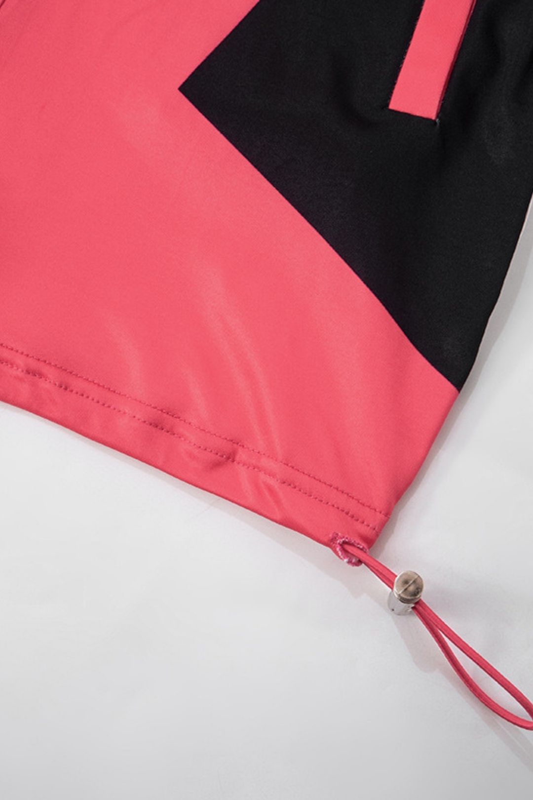 Short-sleeved Fashion Zipper Hooded Hip-wrapped Short Jumpsuit