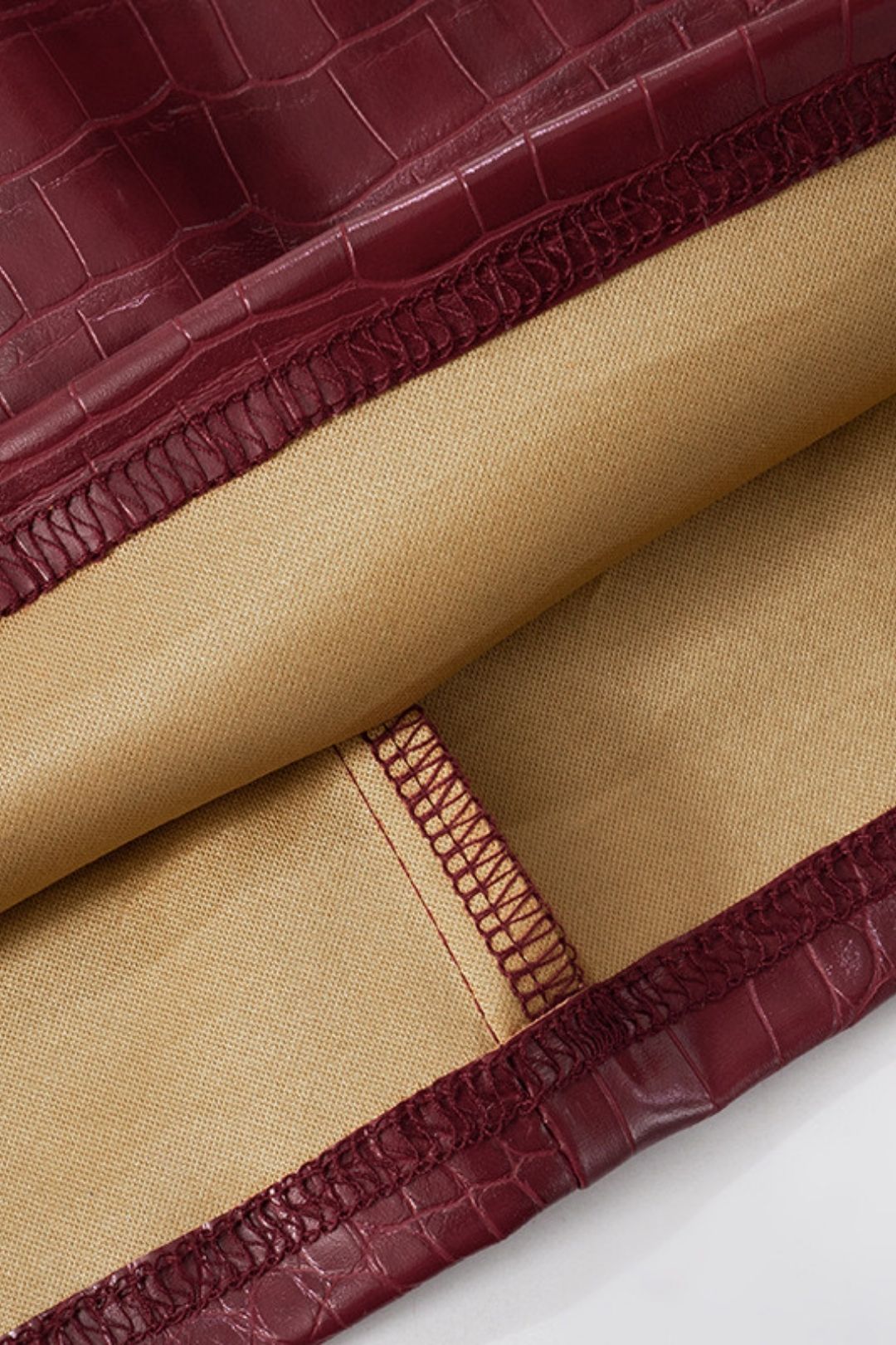 Sexy Fashion Crocodile Pattern Leather Hot Girl Tube Top