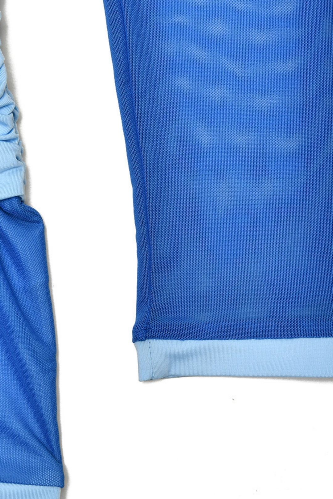 Round Neck Ribbon Slim Short Skirt