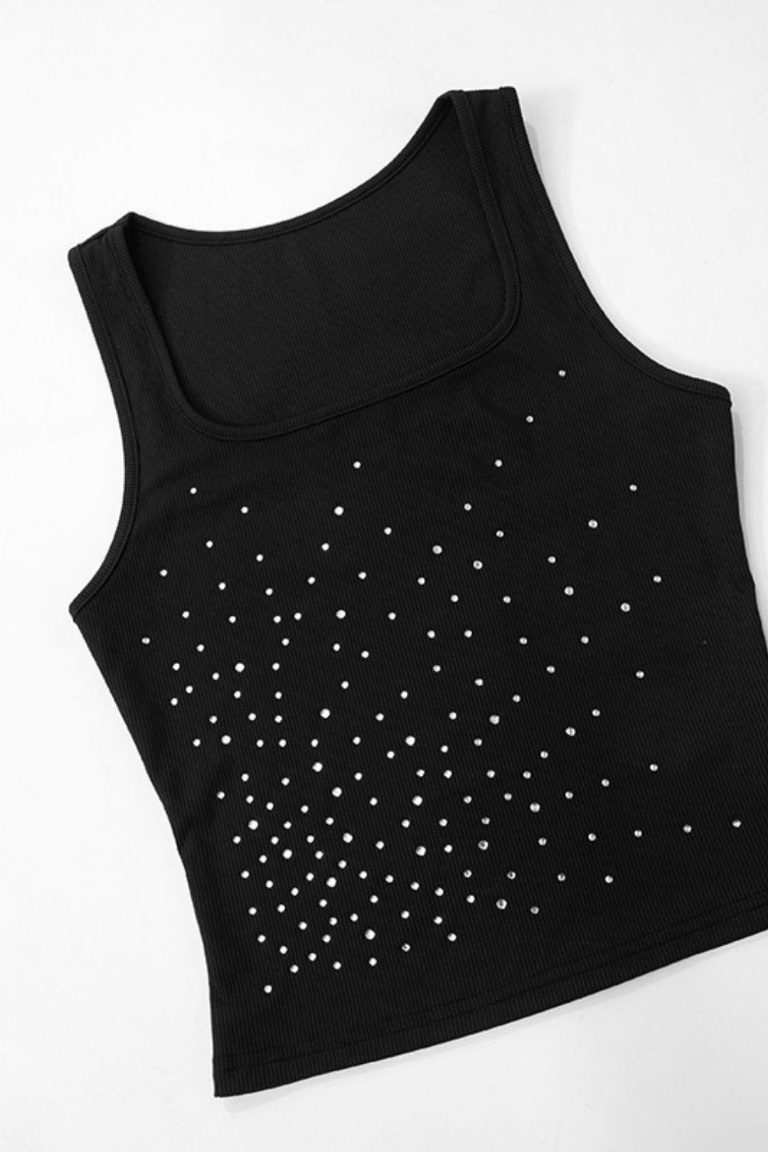 U-neck Vest Pullover Short Belly-exposing Top T-shirt