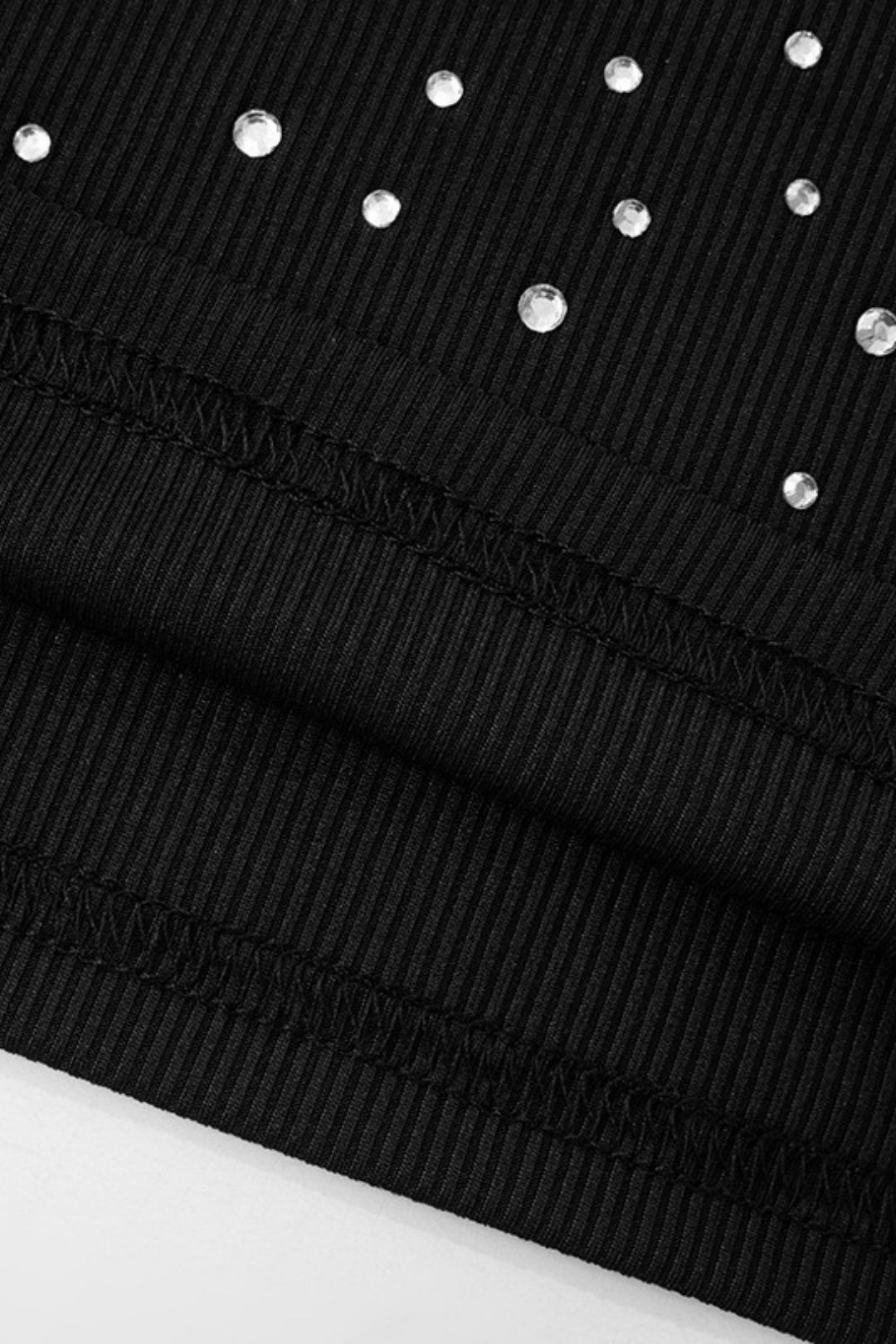 U-neck Vest Pullover Short Belly-exposing Top T-shirt