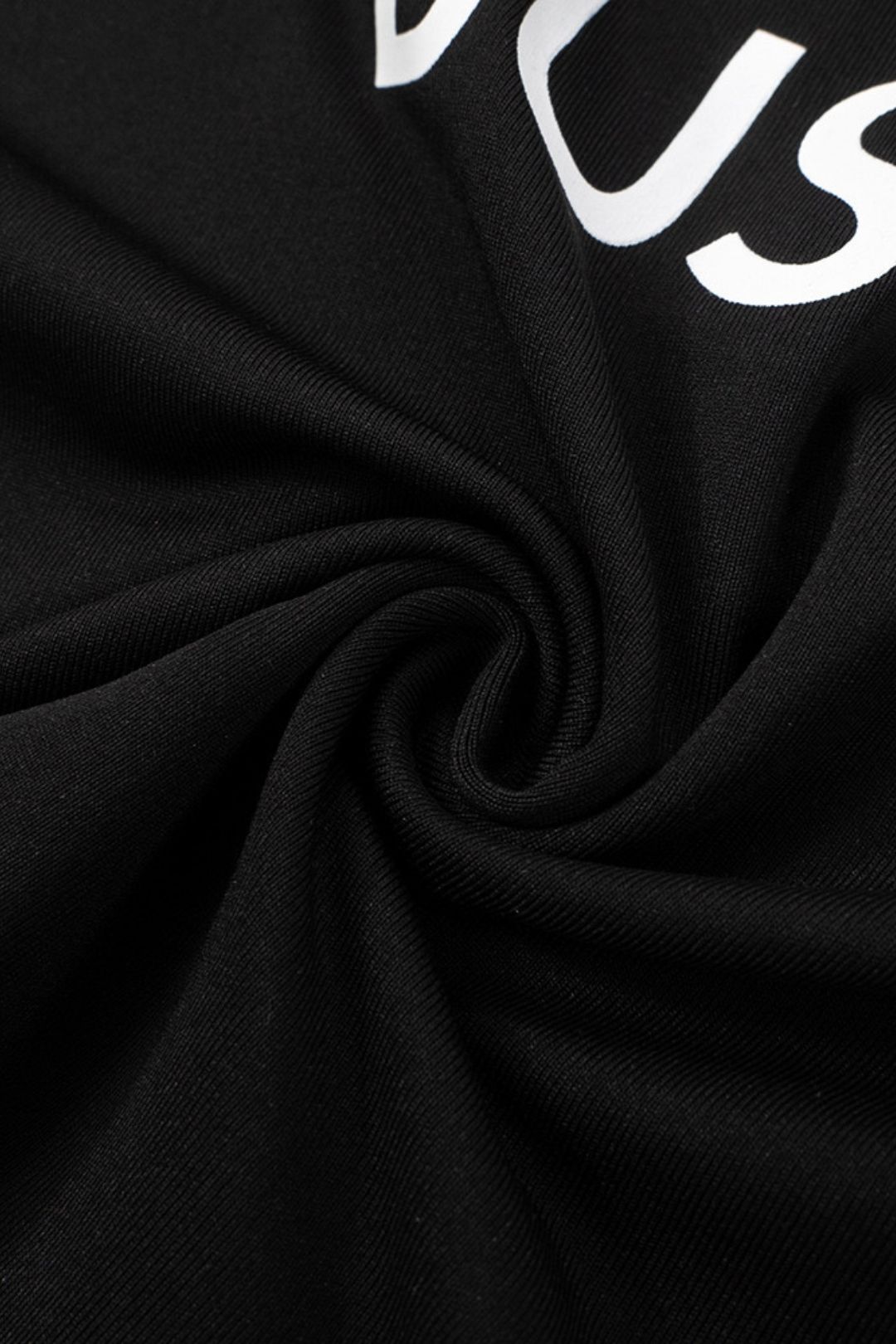 New Letter Printing Navel-baring Tight Round Neck Pullover T-shirt Short-sleeved Top