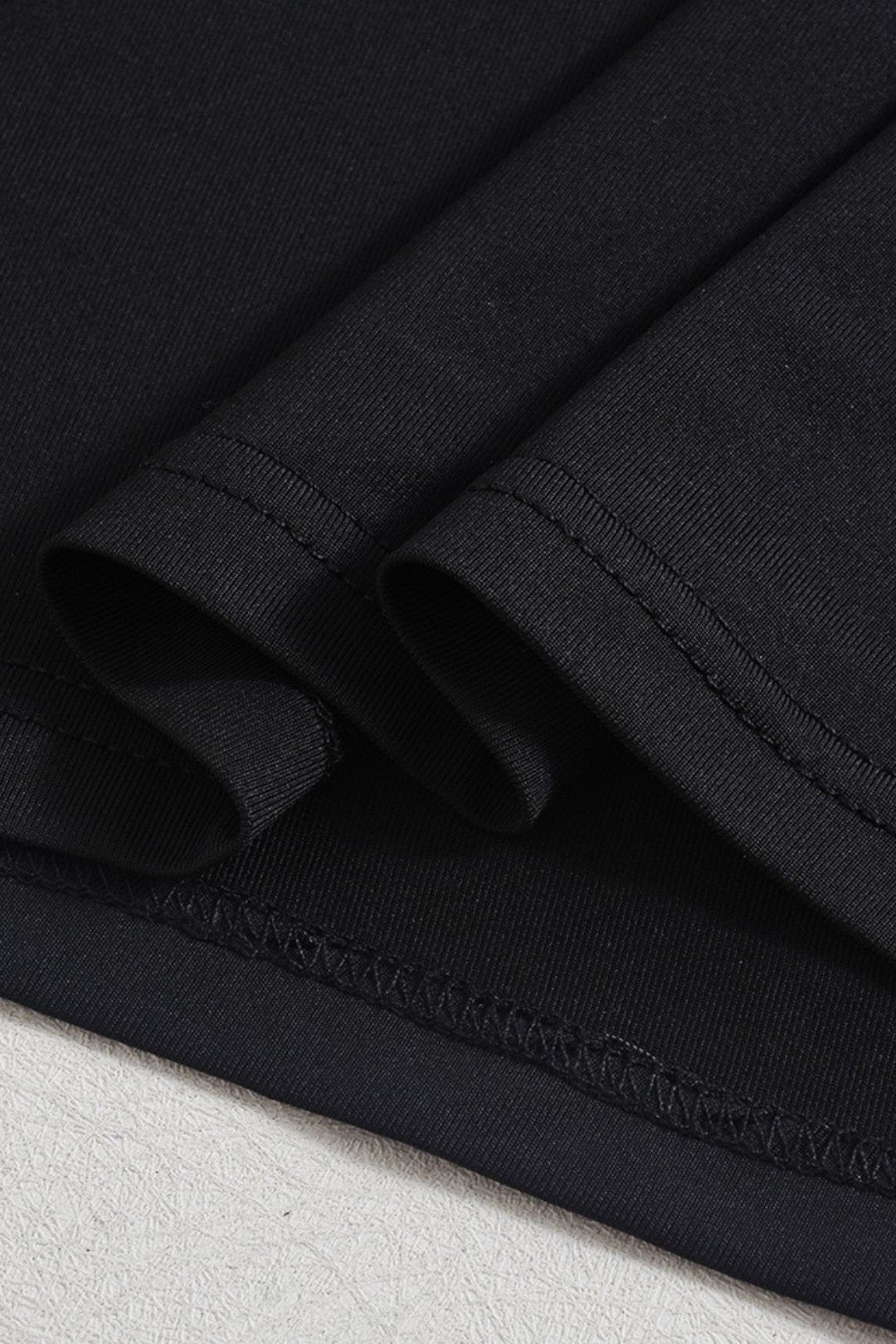 Wrapped Chest Short Skirt Fashion Perspective Sexy Splicing Two-piece Suit