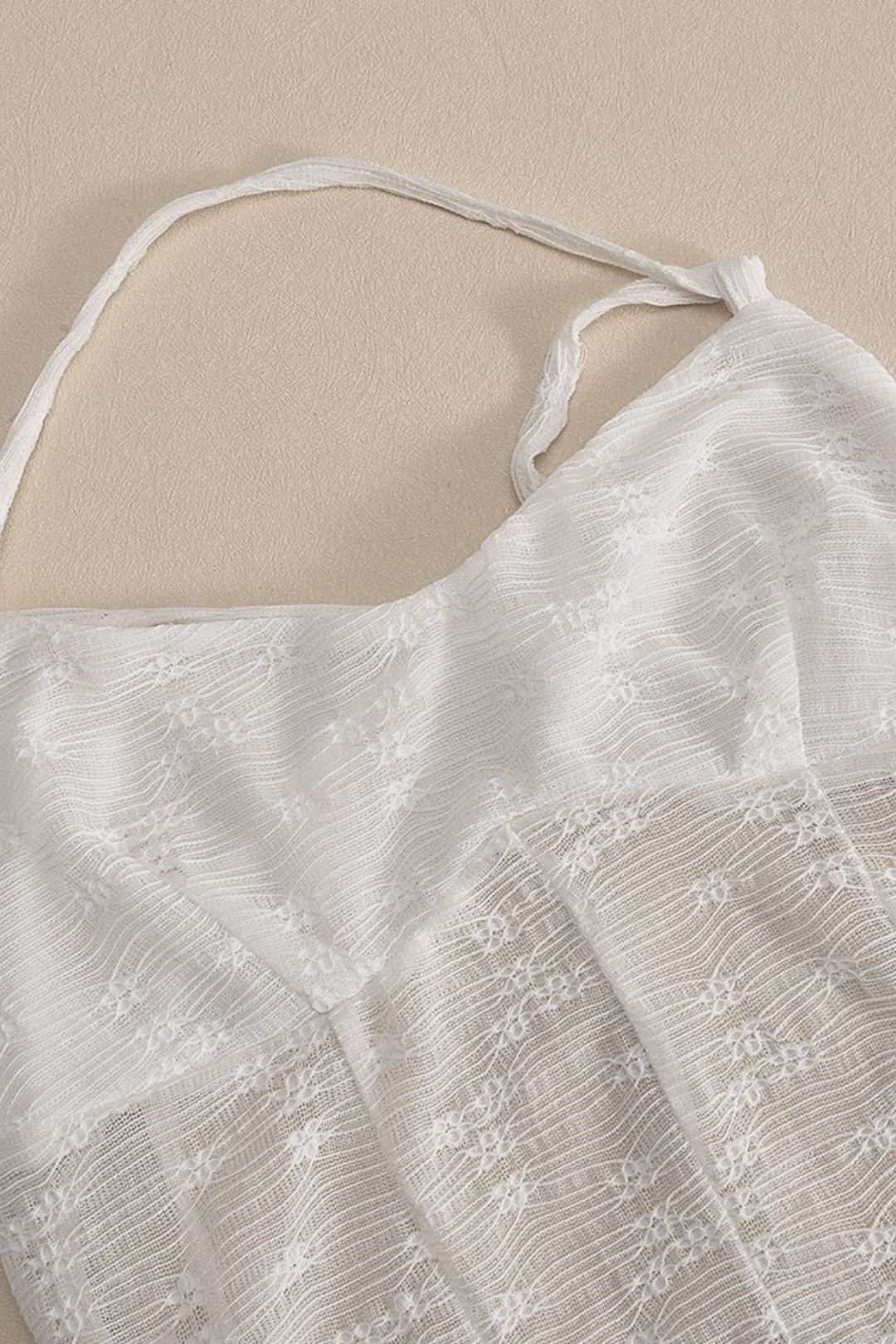 Lace-up Halter Neck Princess  Backless Dress