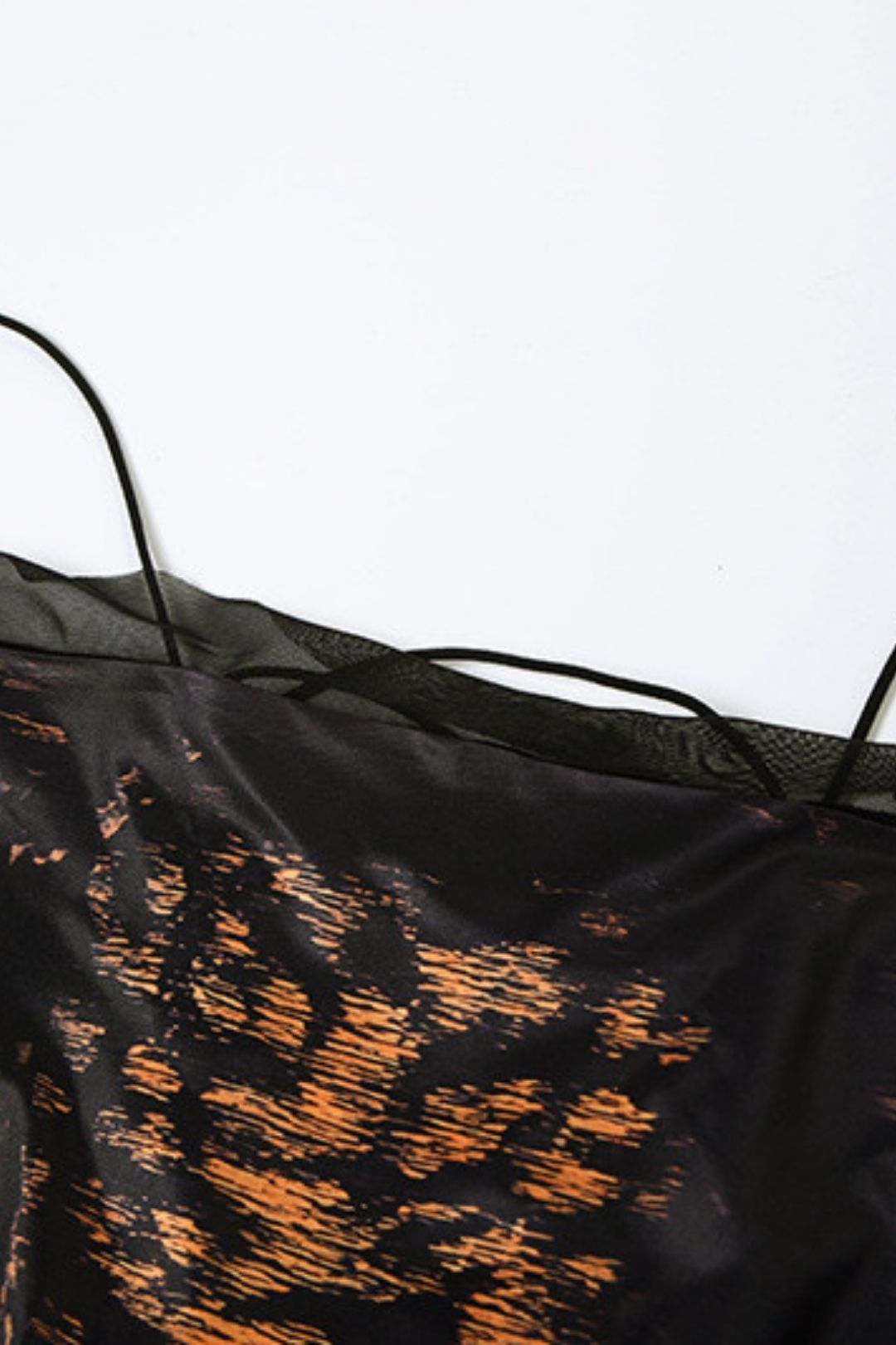 Sexy Hot Girl Leopard Print High Waist Slim Suspender Dress