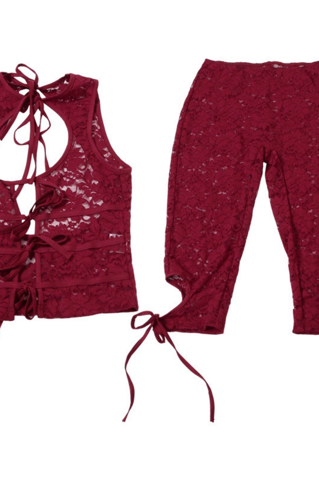 Sexy Hot Girl Low-cut Lace Stitching Shorts Suit