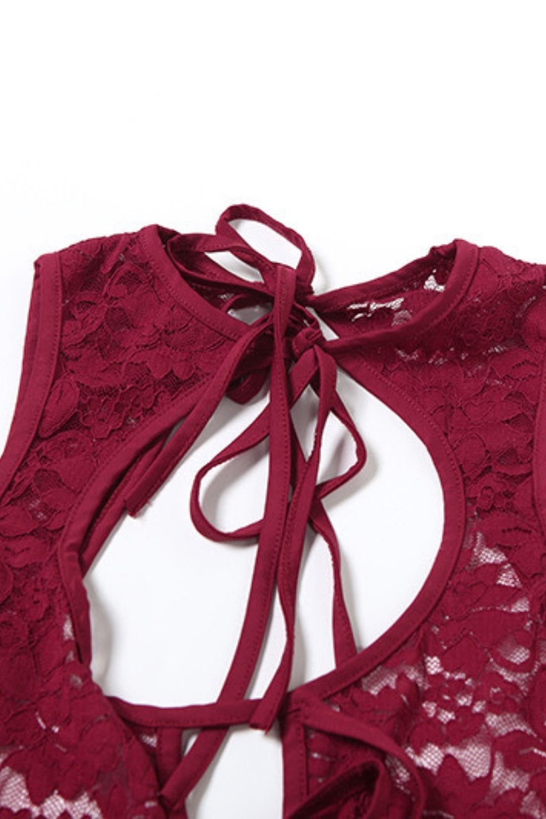 Sexy Hot Girl Low-cut Lace Stitching Shorts Suit