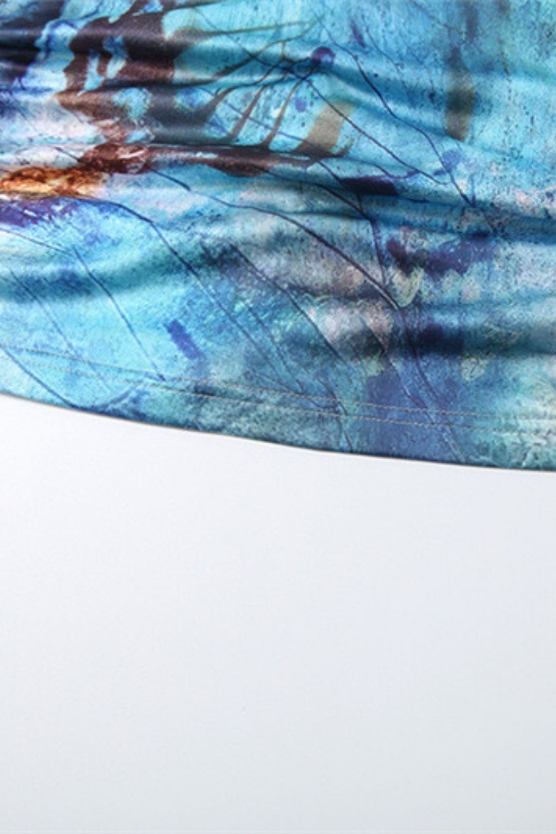 Printing Sleeveless Halter Neck Backpack Hip Dress