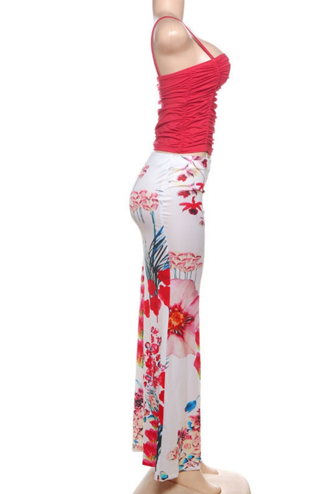 High Waist Slim Print Hip Skirt