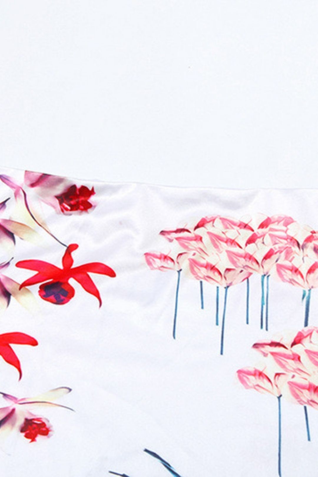 High Waist Slim Print Hip Skirt