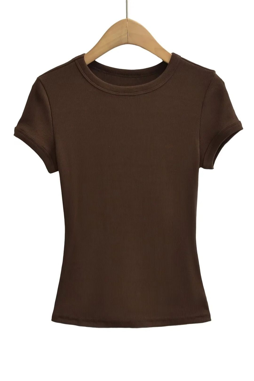 New Style High Waist Slimming Fashionable Versatile Short Tops