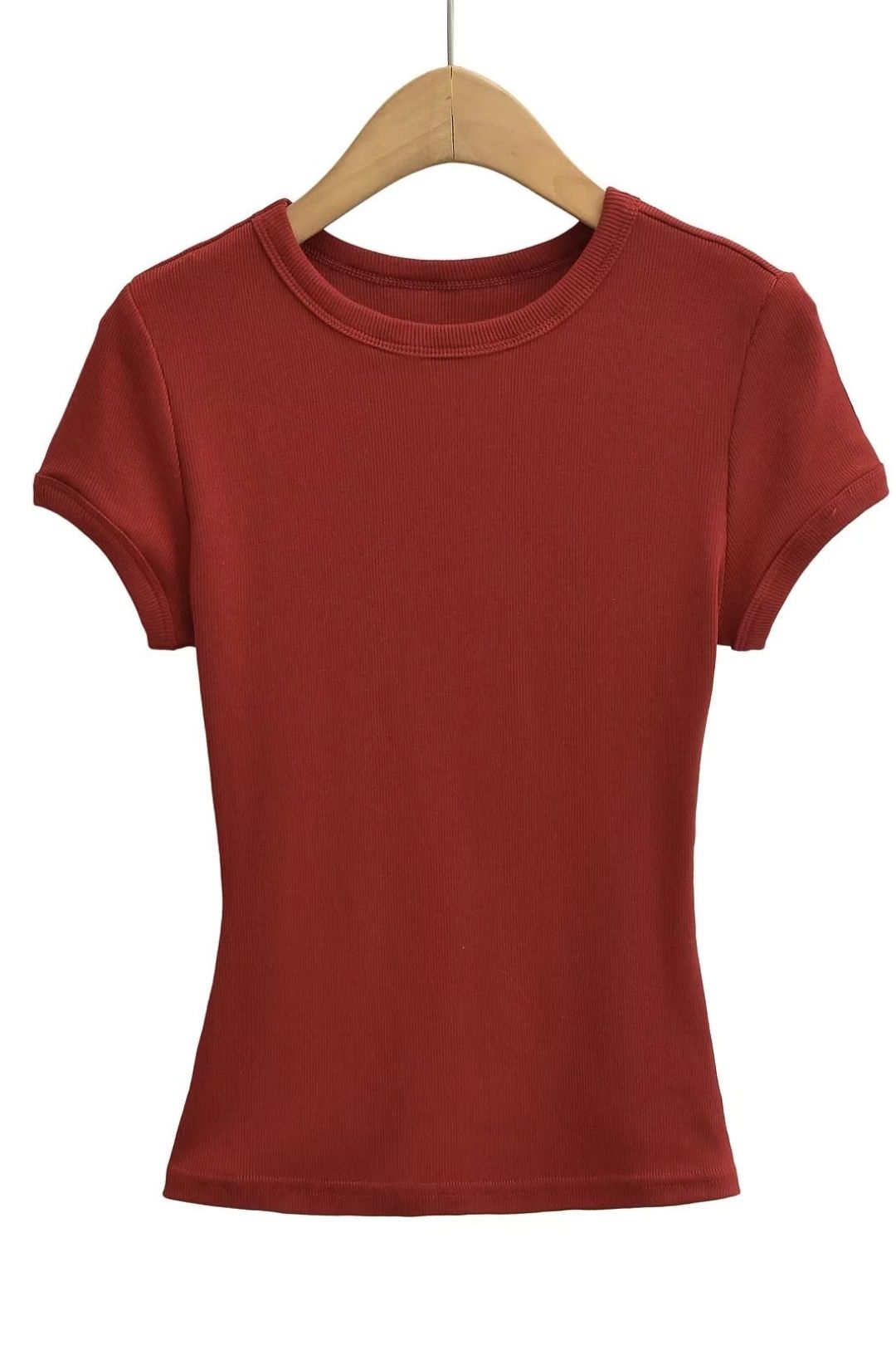 New Style High Waist Slimming Fashionable Versatile Short Tops