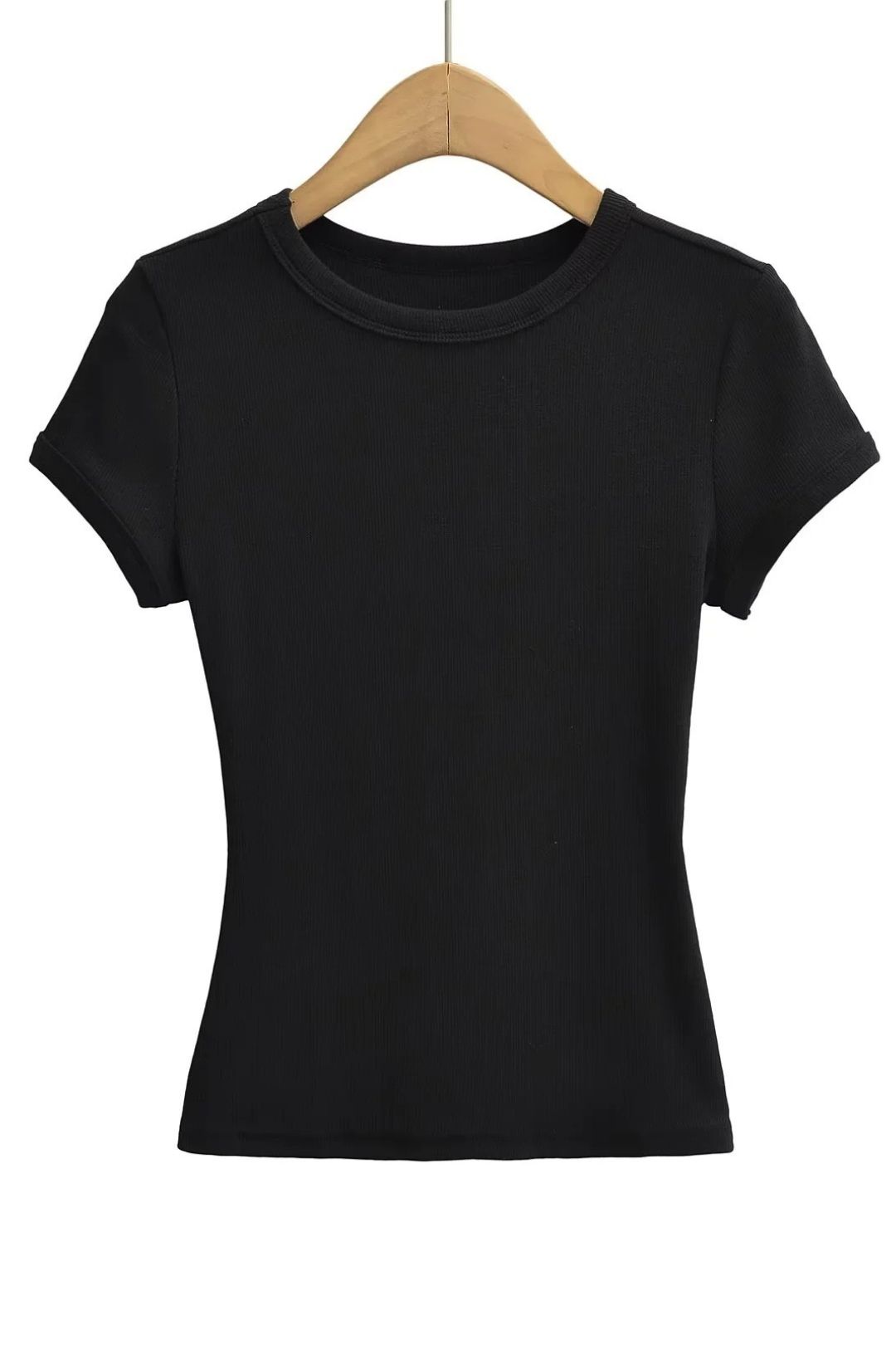 New Style High Waist Slimming Fashionable Versatile Short Tops