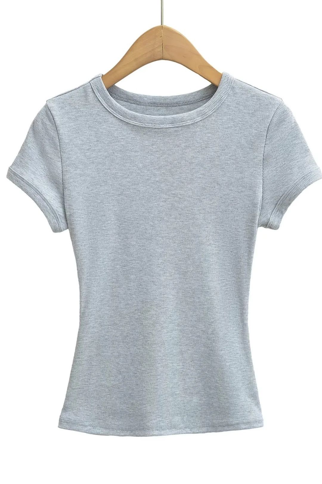 New Style High Waist Slimming Fashionable Versatile Short Tops