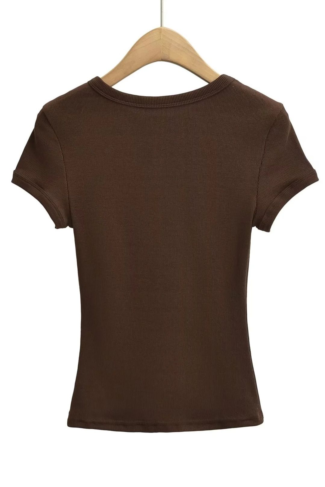 New Style High Waist Slimming Fashionable Versatile Short Tops