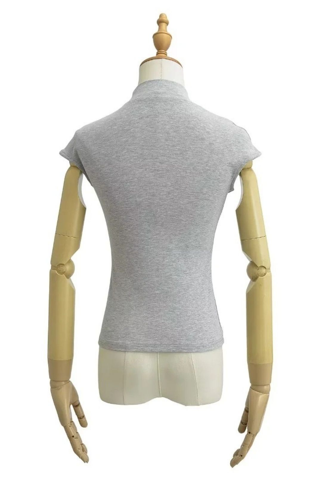 Versatile Solid Color Short Tops