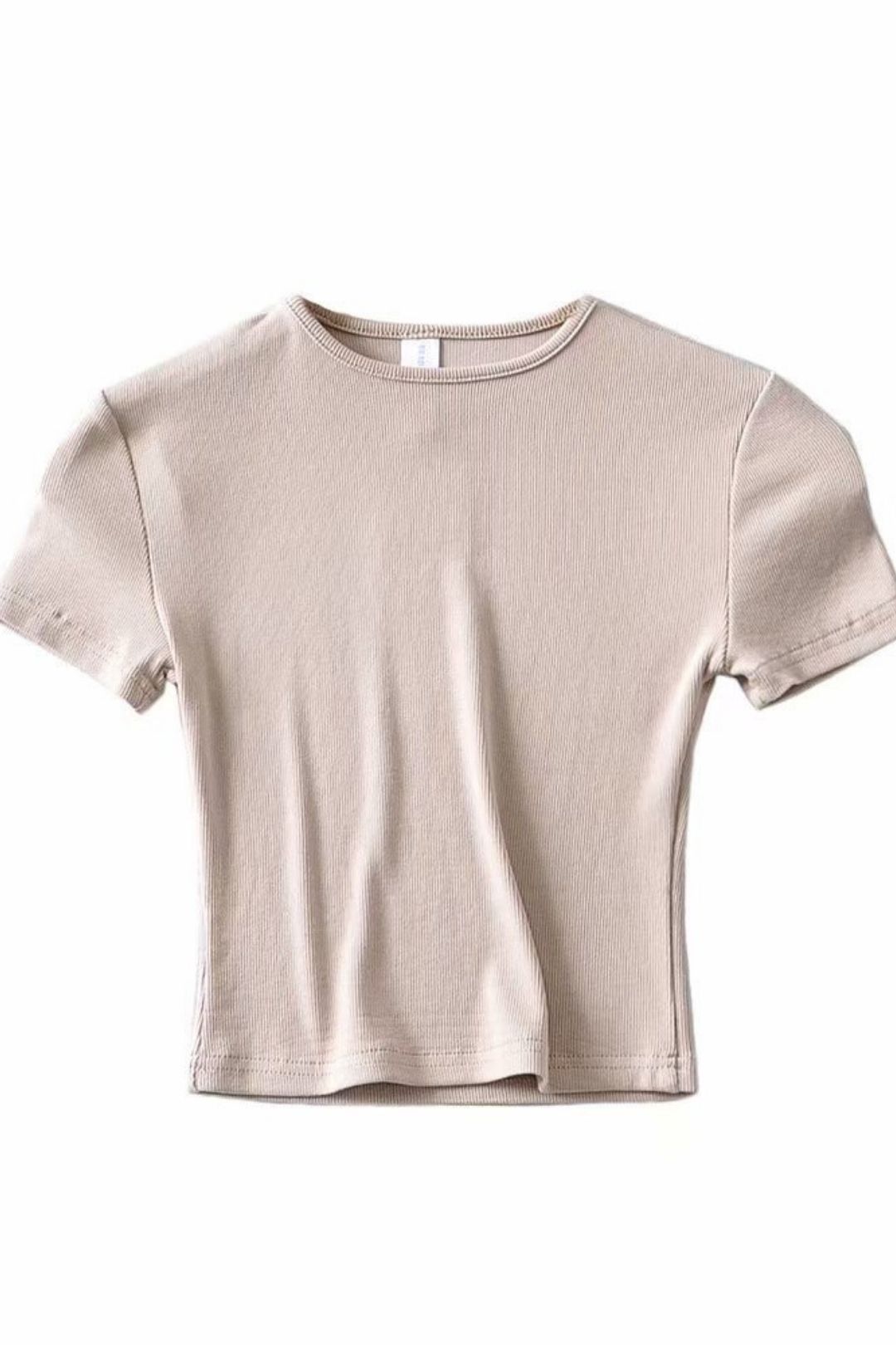 Sports Leisure Fitness Thread Short Belly-baring Top