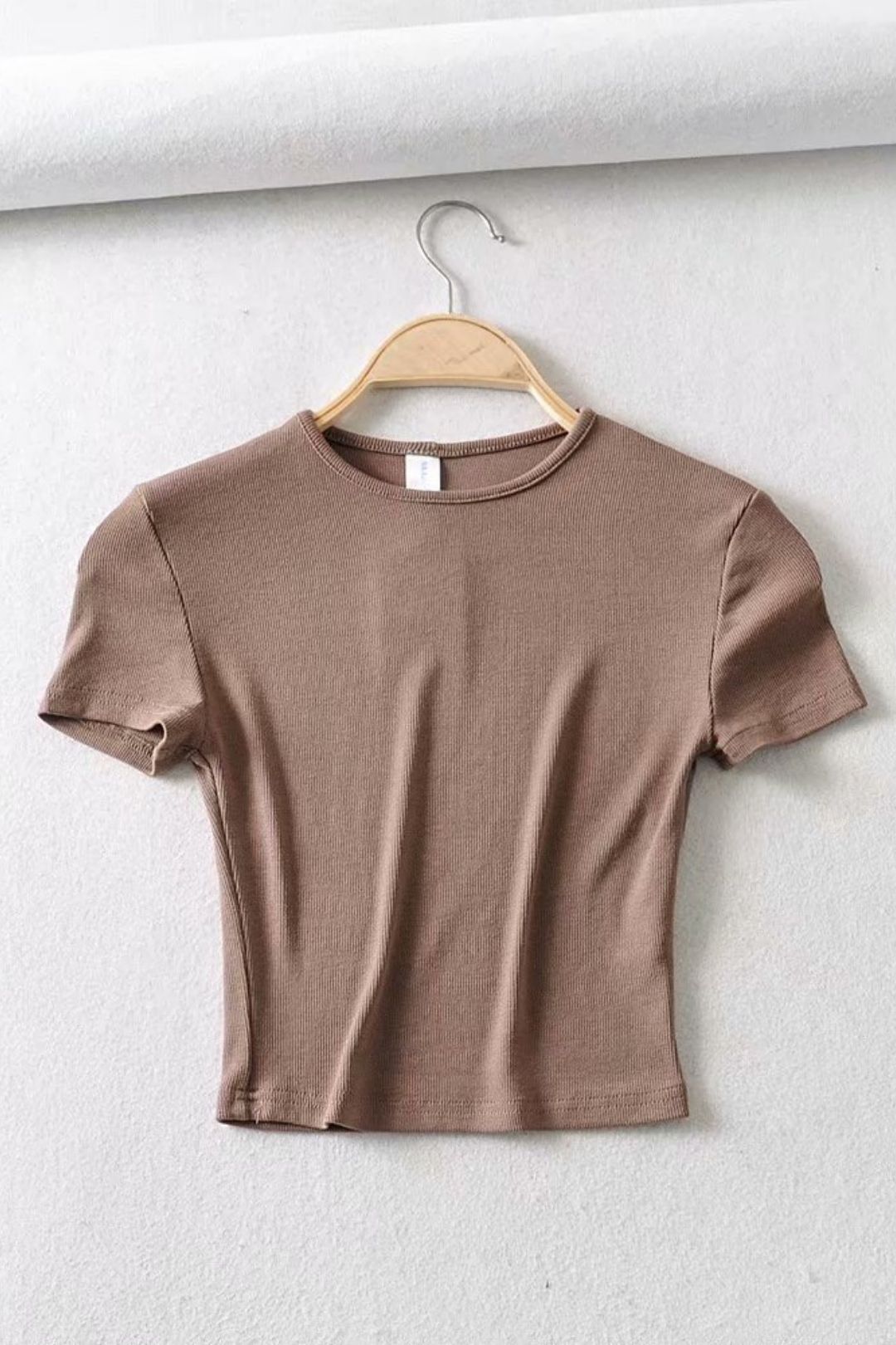 Sports Leisure Fitness Thread Short Belly-baring Top