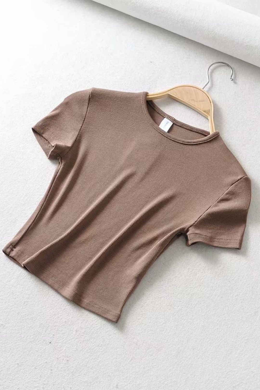 Sports Leisure Fitness Thread Short Belly-baring Top