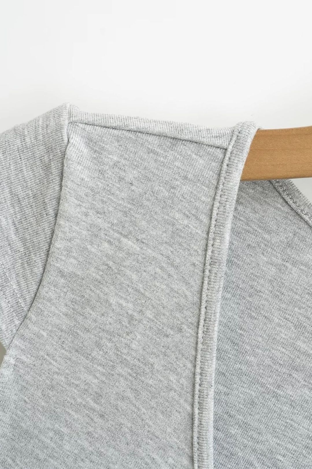 Sexy Cross Deep V-neck Short-sleeved T-shirt