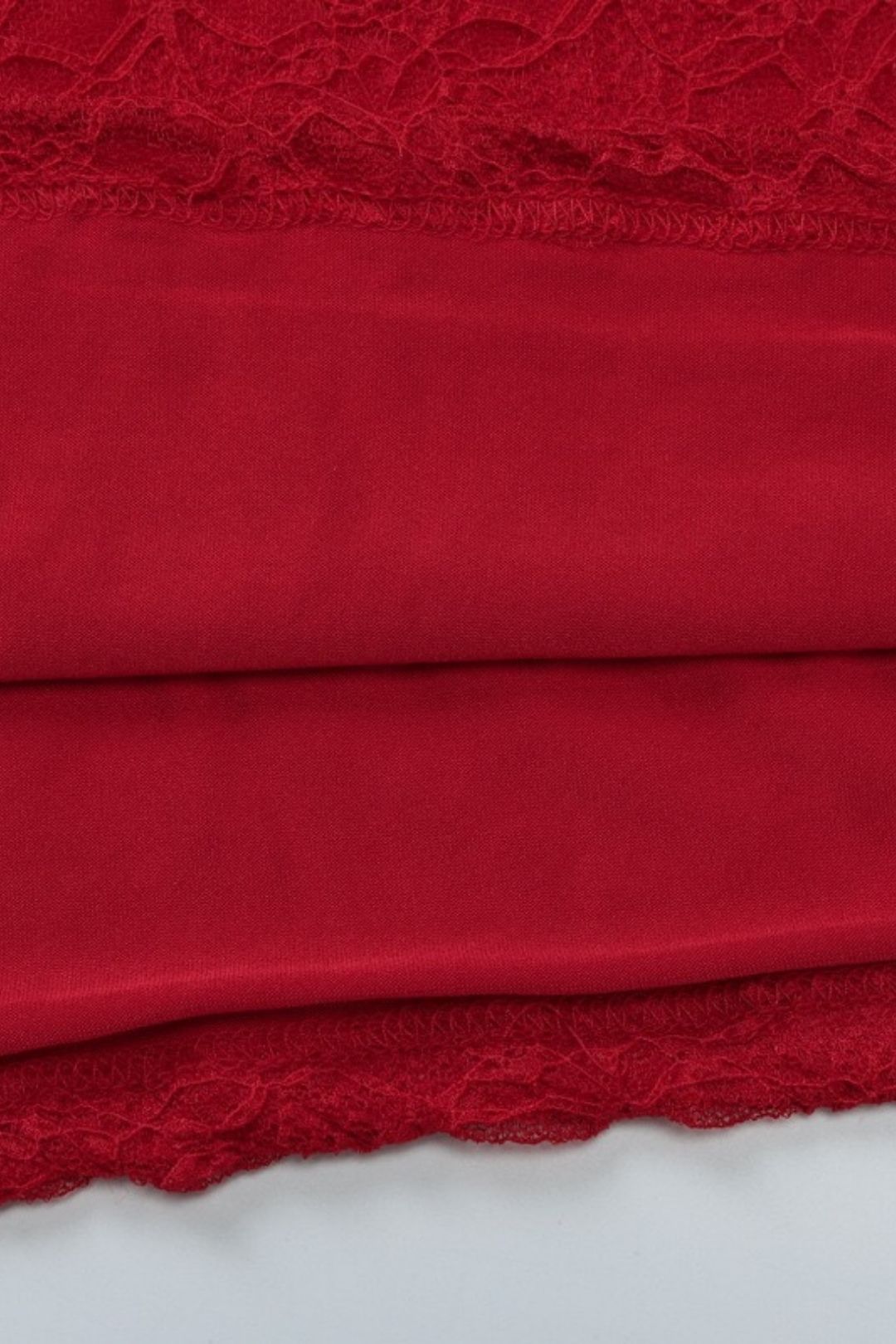 Sexy Lace Patchwork Suspender V-neck Celebrity Style Dress