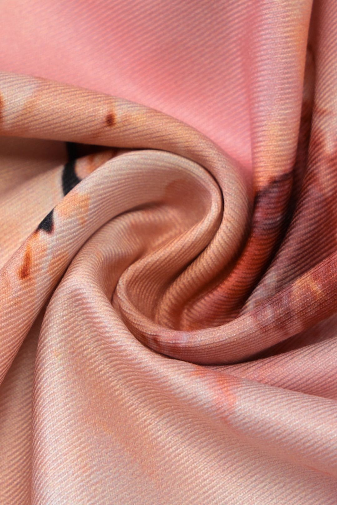 Long Sleeveless Printed Pleated Sexy Backless Lace-up Dress