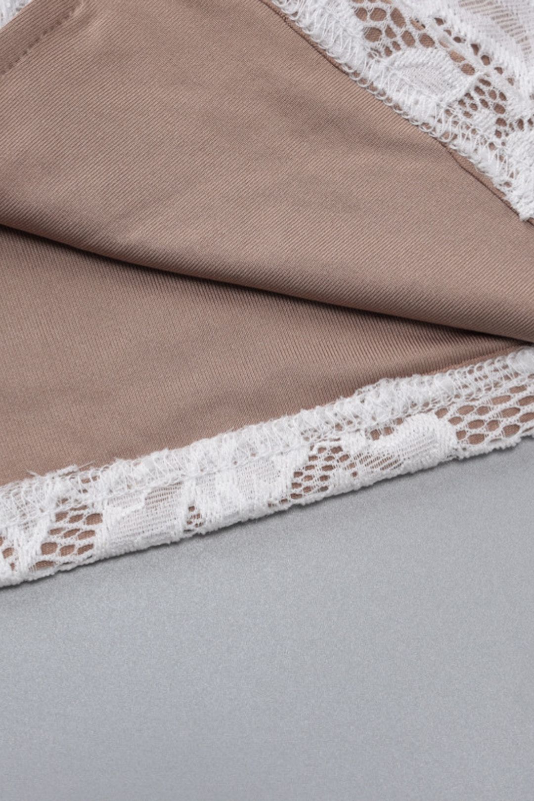 Sexy Lace Splicing Strap Backless Long Slim Suspender Dress