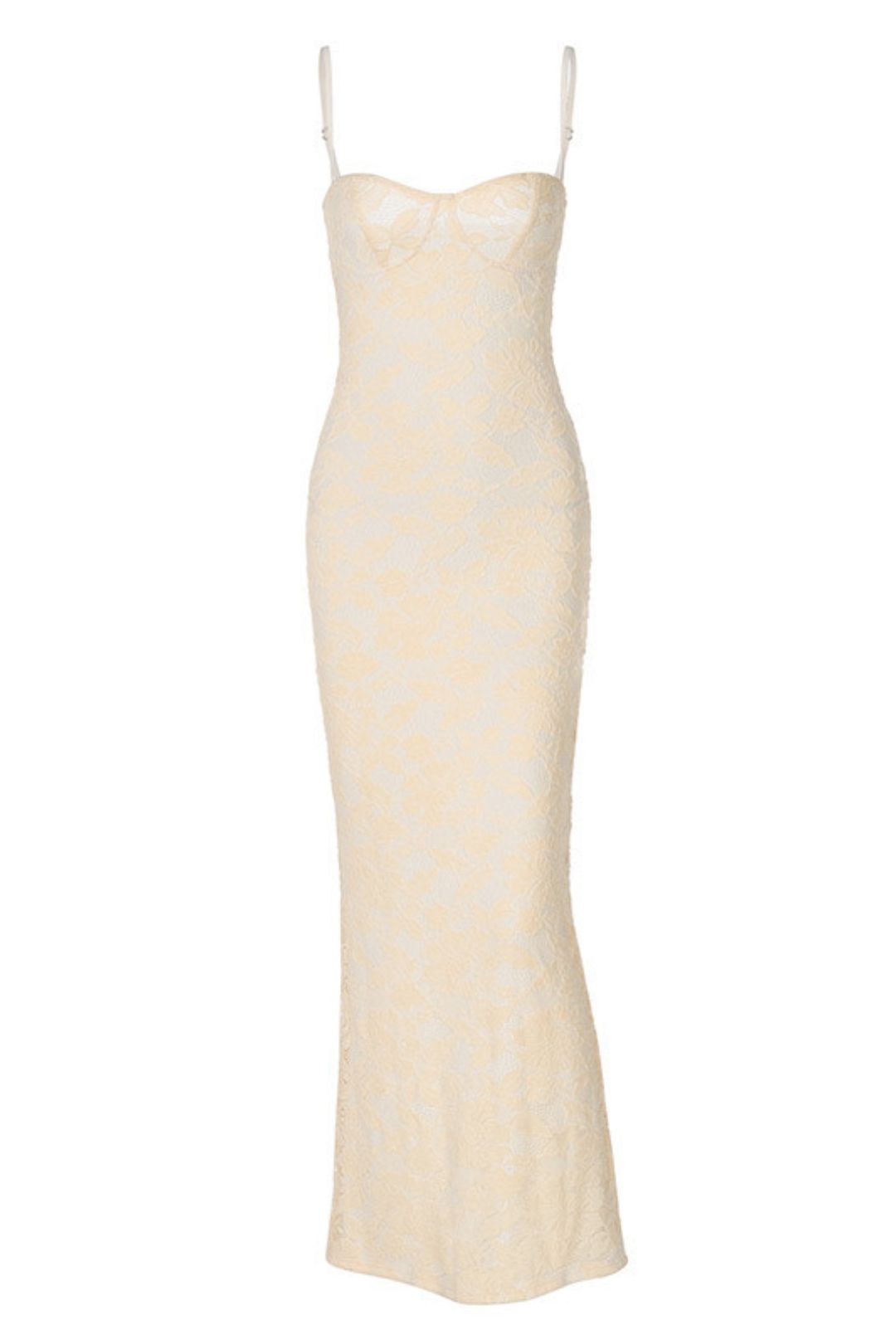 Sexy Lace Splicing Strap Backless Long Slim Suspender Dress