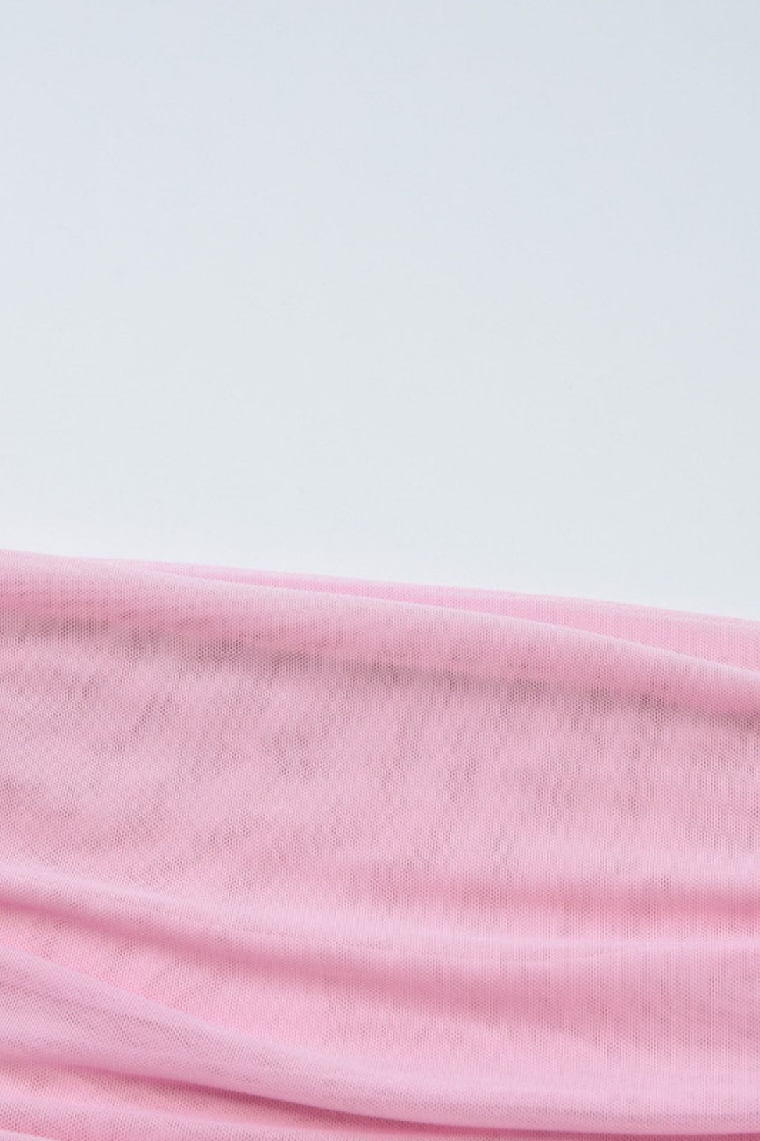 Sexy Mesh Patch One-shoulder Solid Color Slim Hip-wrapped Short Ribbon Dress