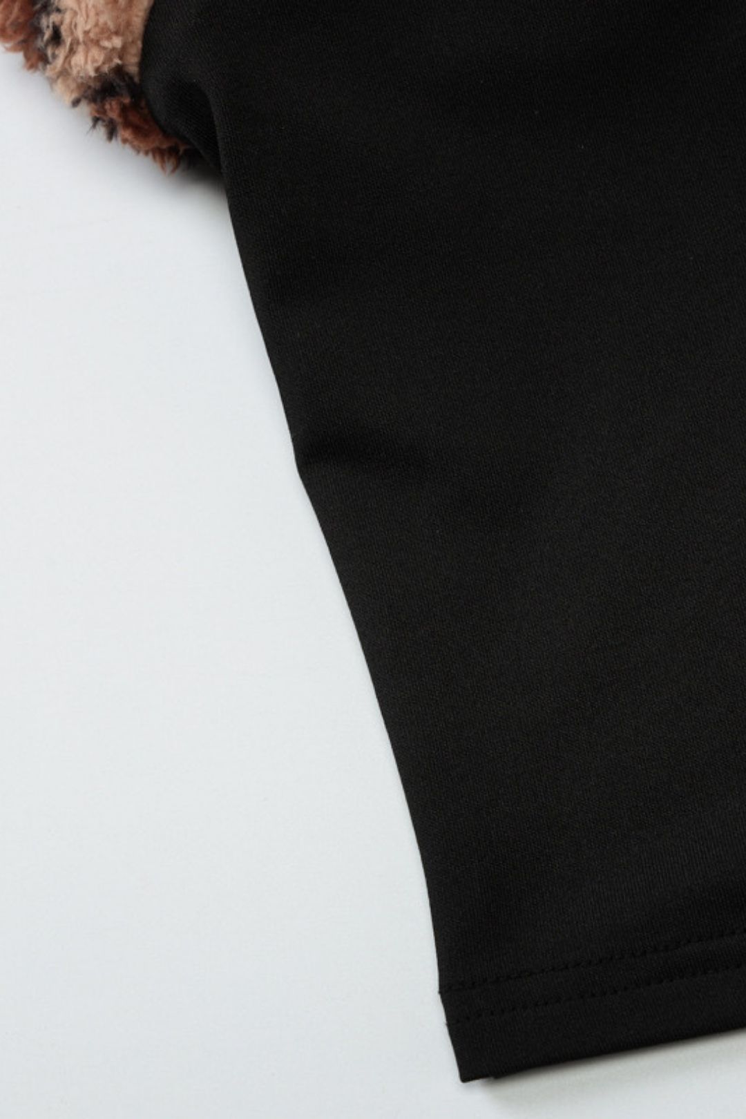 Sweet And Spicy Waist Tube Top Suspenders Tight Shorts Plush Leopard Print Design Two-piece