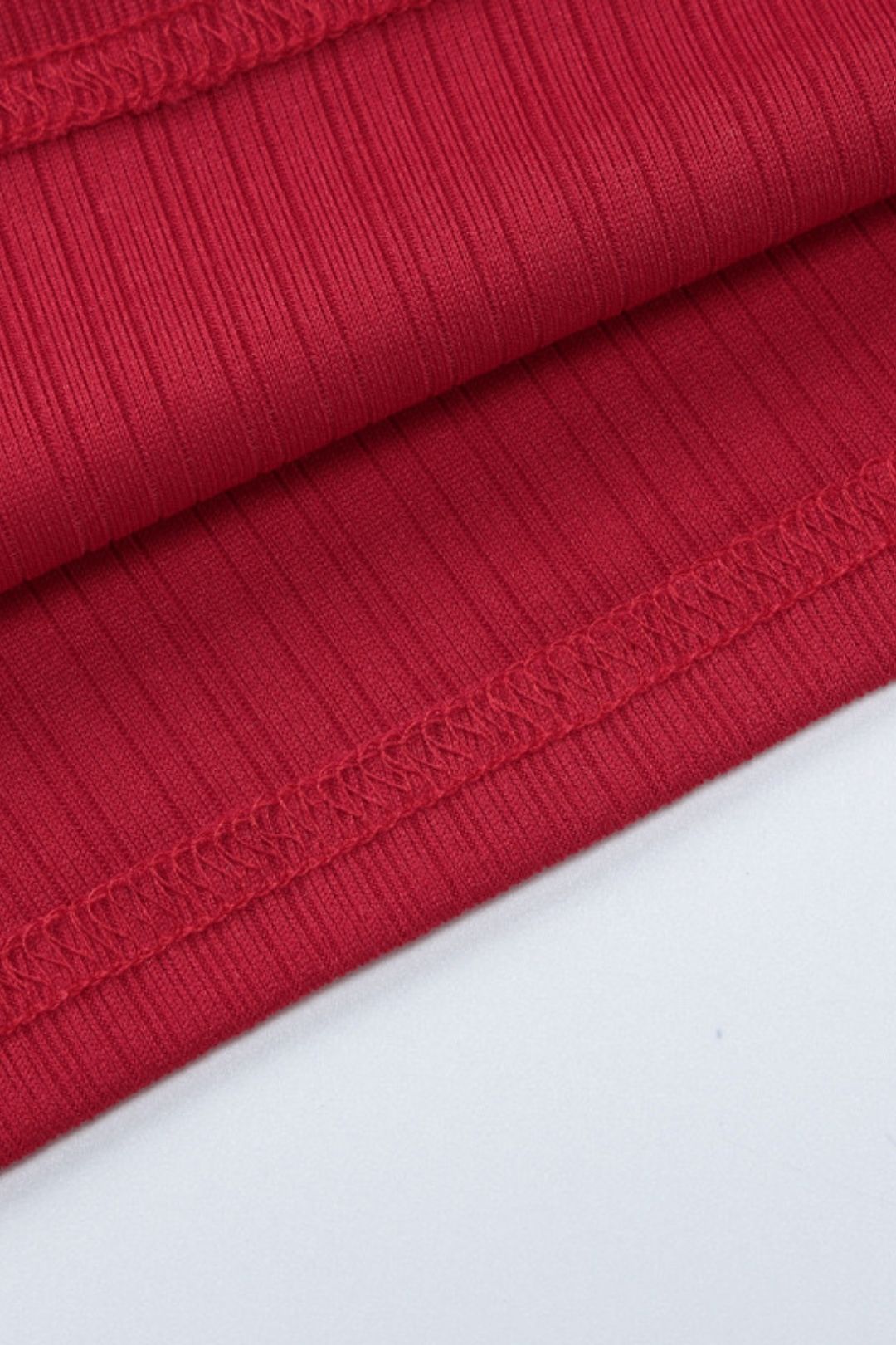 Hot Girl Top Solid Color Hip-Wrapping Miniskirt Set