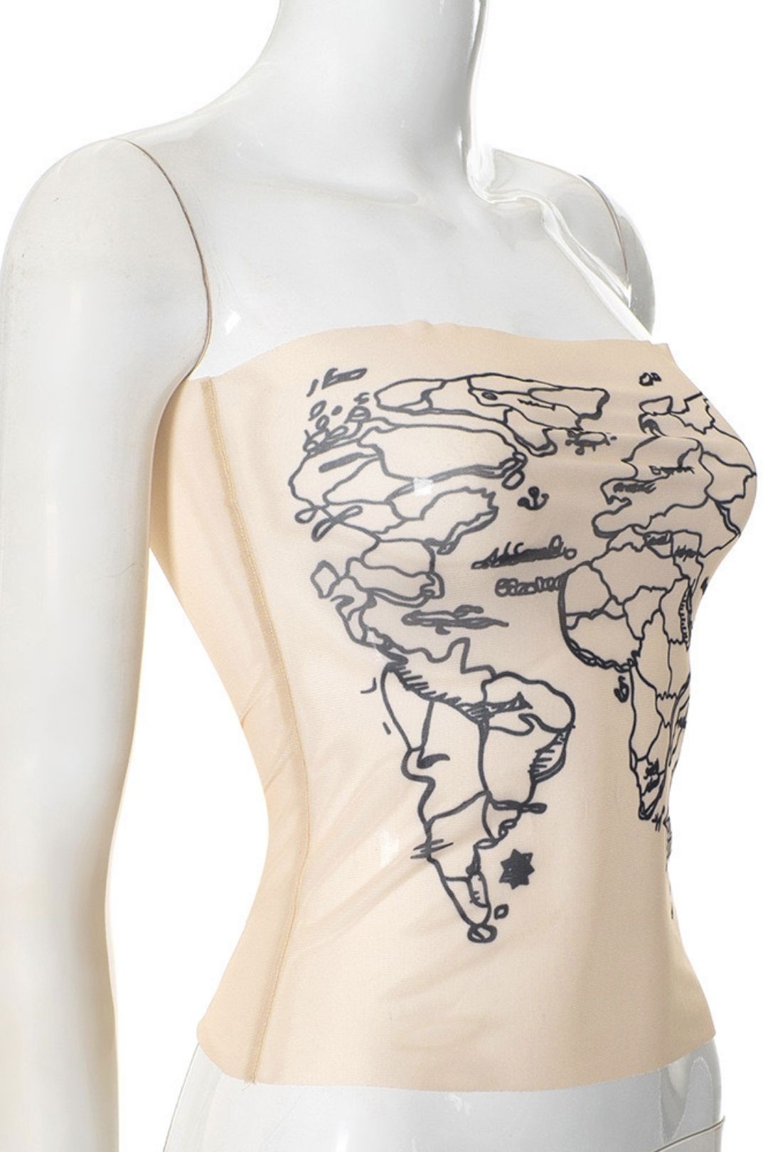 Print Sexy Micro-transparent Hot Girl Ins Style