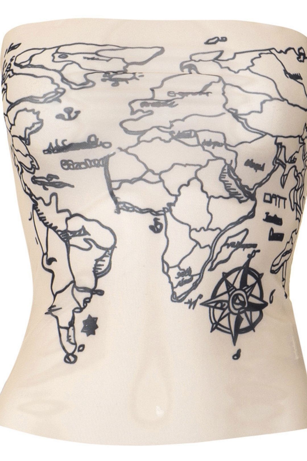 Print Sexy Micro-transparent Hot Girl Ins Style