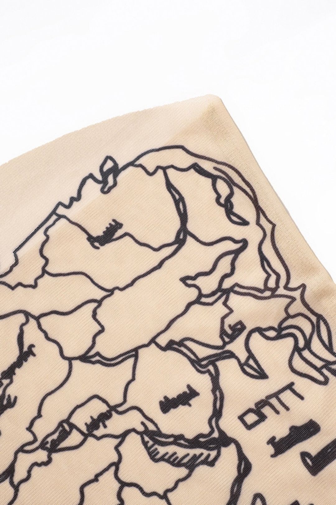 Print Sexy Micro-transparent Hot Girl Ins Style