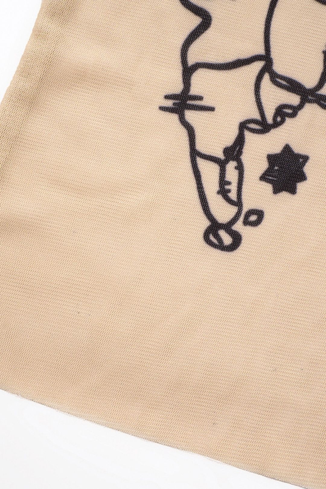 Print Sexy Micro-transparent Hot Girl Ins Style