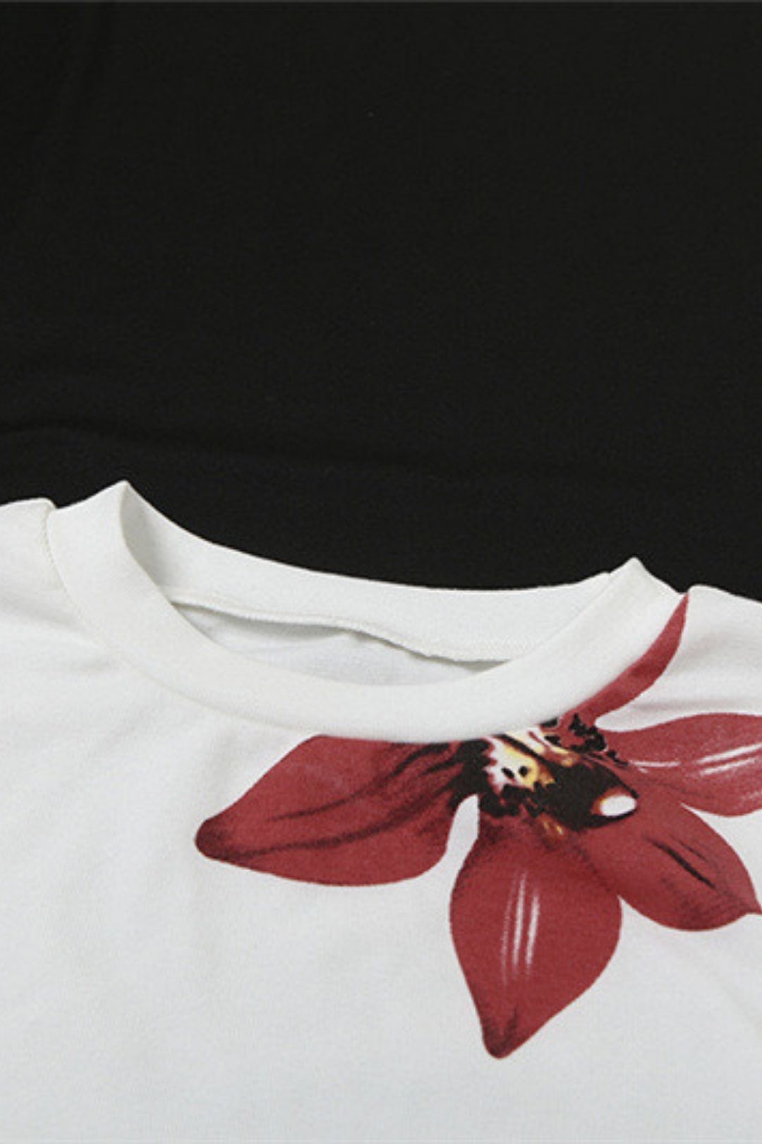 Solid Color Slim Round Neck Short Sleeve Fashionable High Waist Skirt Suit