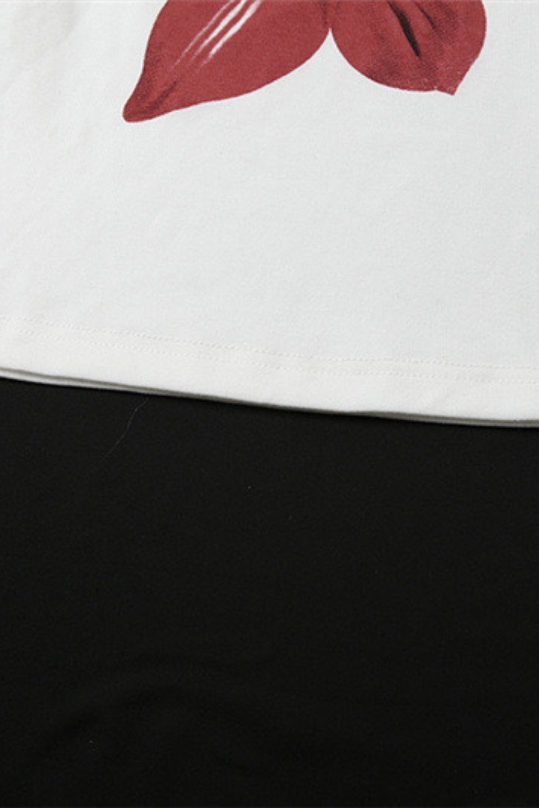 Solid Color Slim Round Neck Short Sleeve Fashionable High Waist Skirt Suit