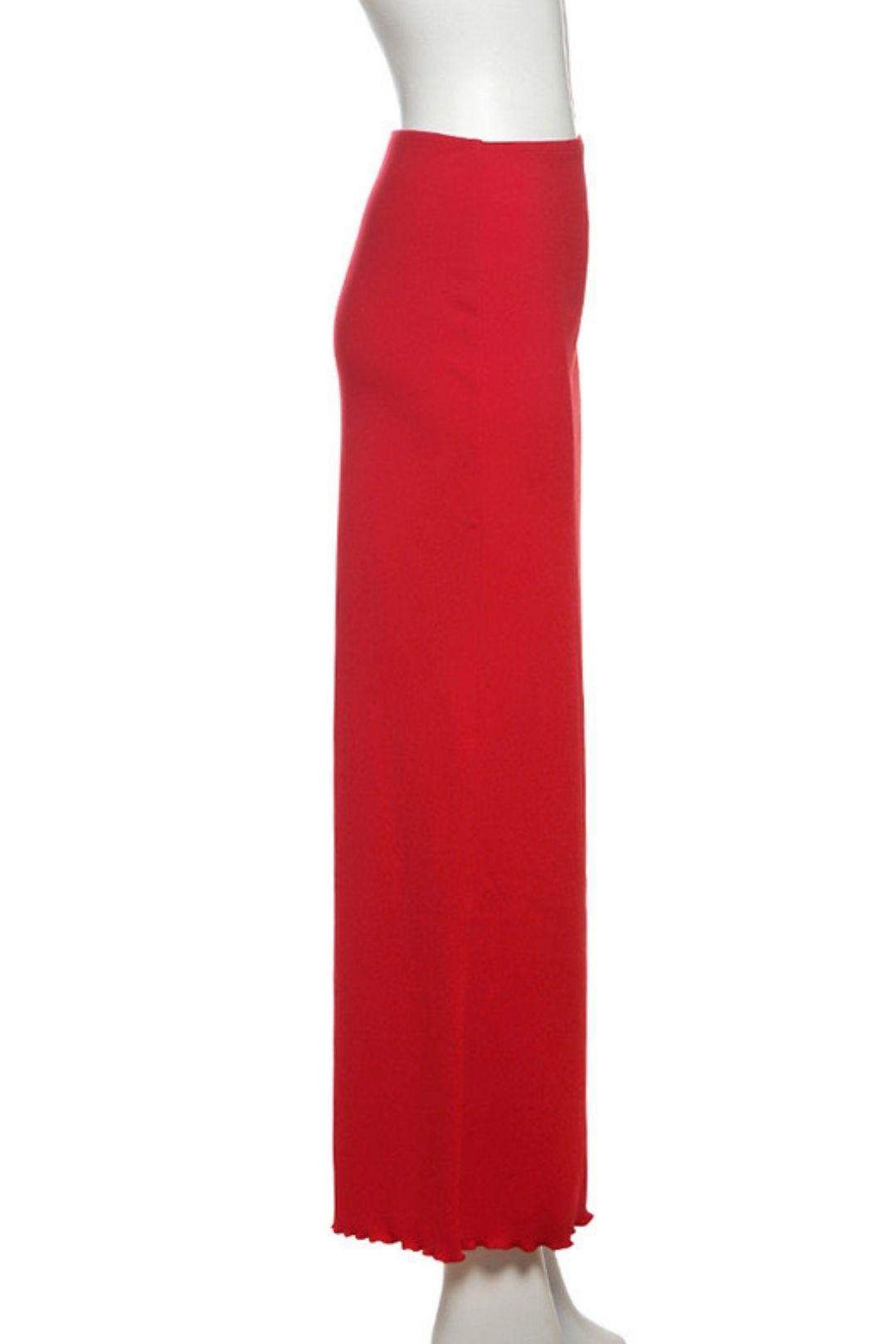 Solid Color Slim Round Neck Short Sleeve Fashionable High Waist Skirt Suit