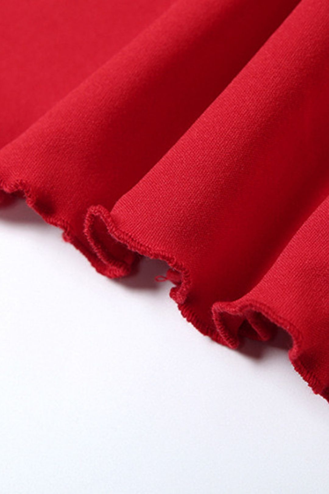 Solid Color Slim Round Neck Short Sleeve Fashionable High Waist Skirt Suit