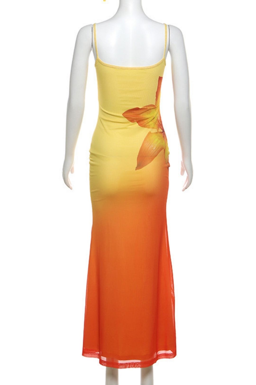 Sexy Suspender Long Dress